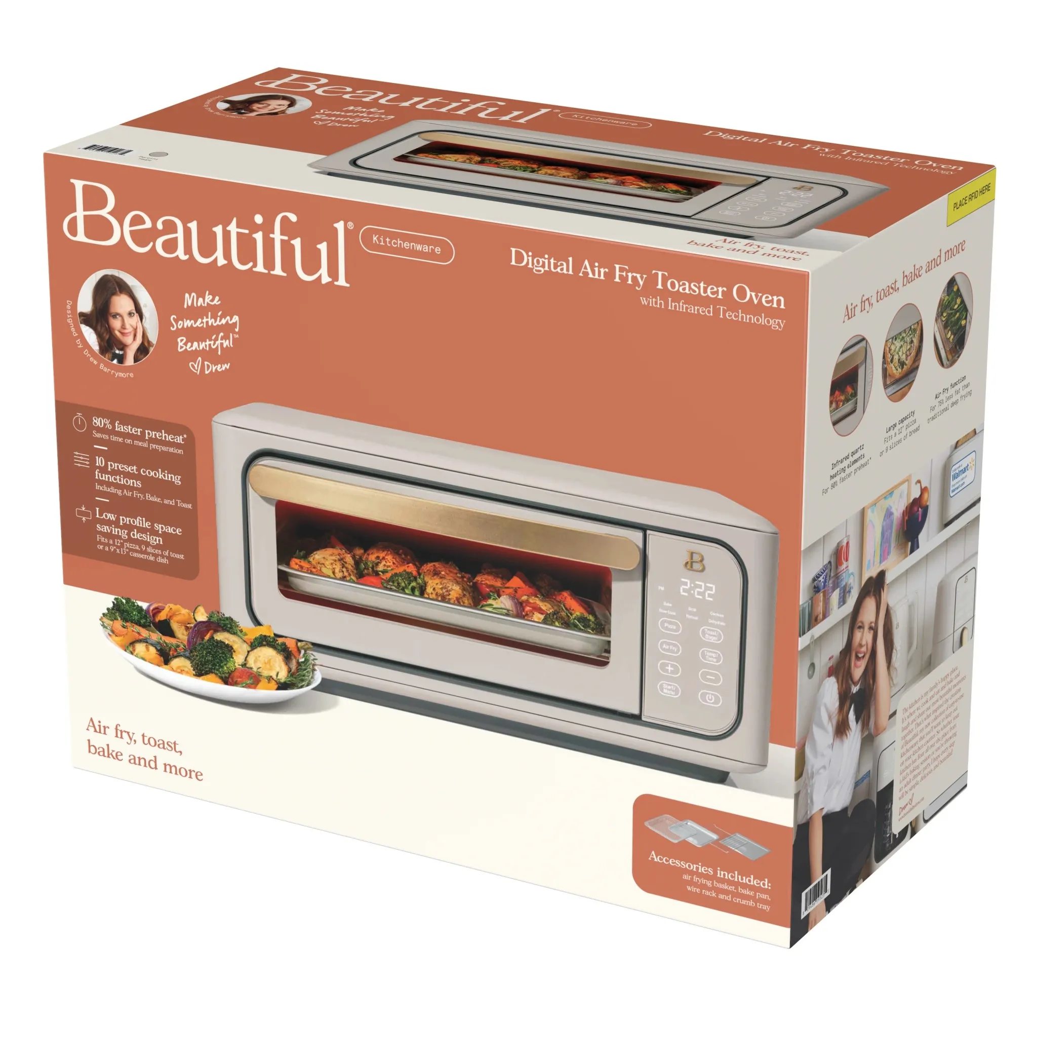 Infrared Air Fry Toaster Oven - Porcini Taupe - Image 10