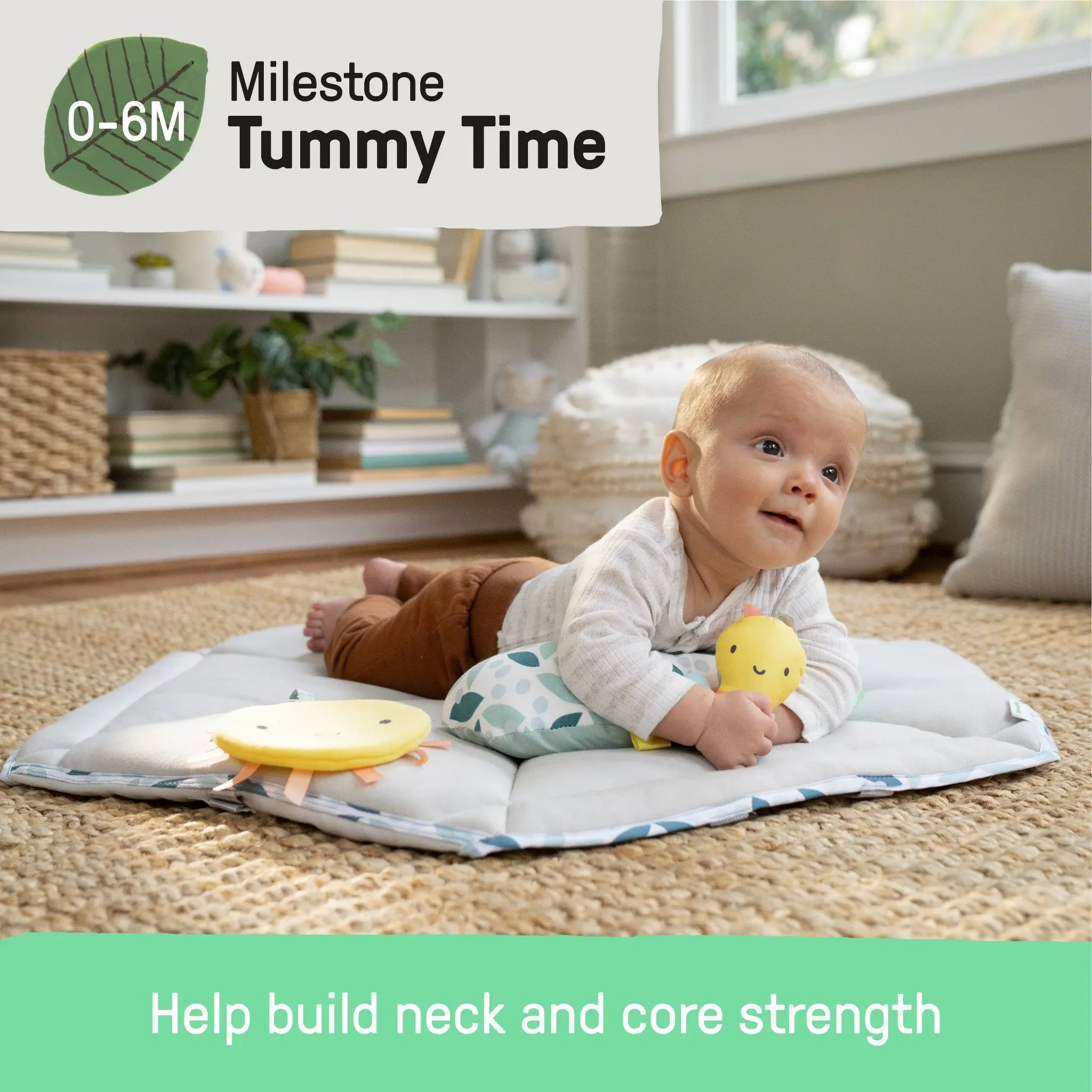 Ingenuity Tummy-To-Toes 6-in-1 Baby Activity Gym - Chic Boutique - Image 3