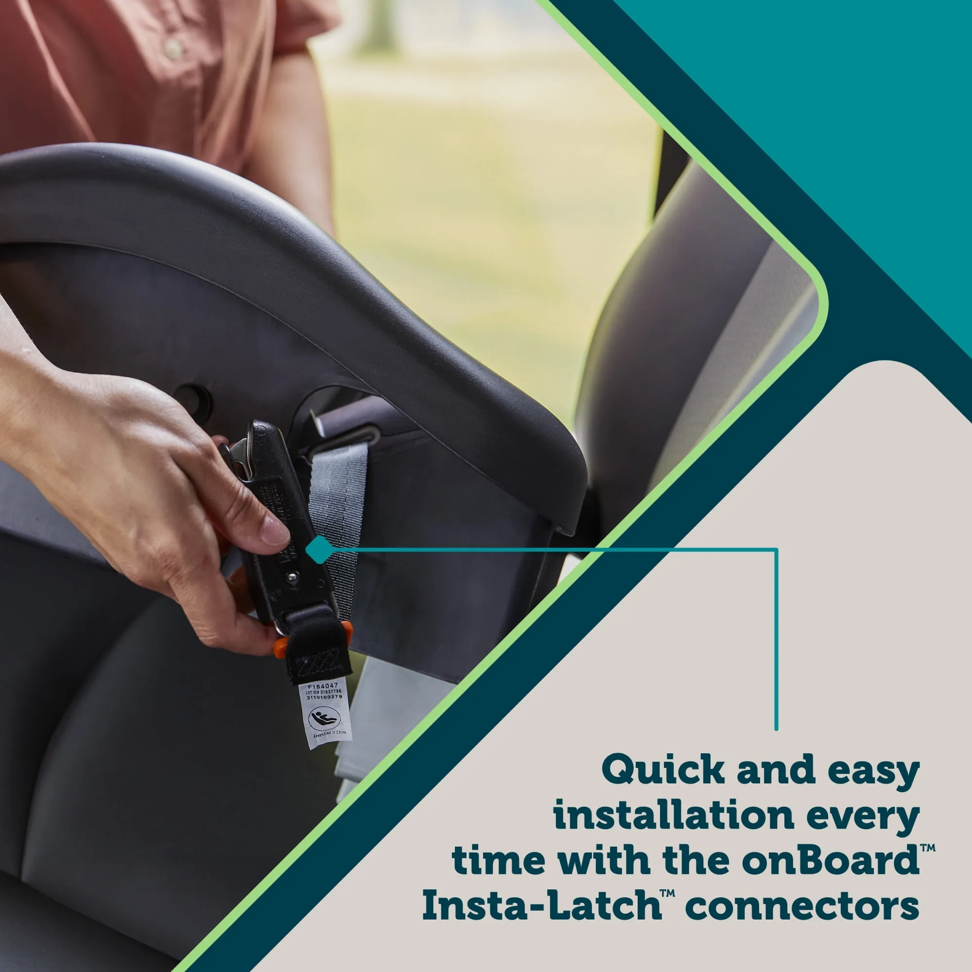OnBoard Insta-LATCH Infant Car Seat - Cowbird - Image 4