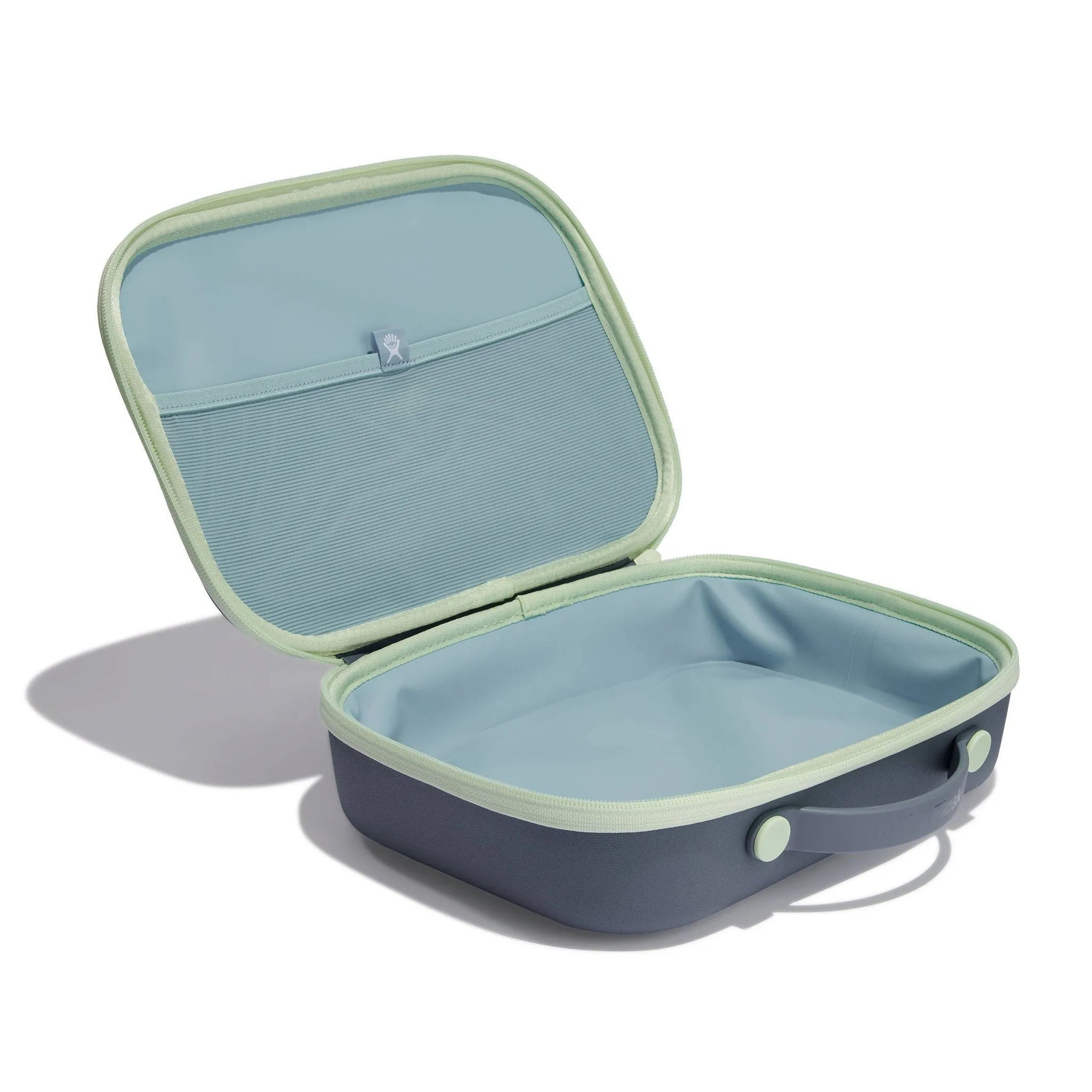 Insulated Hard Sided Lunch Box - Gray - Image 2
