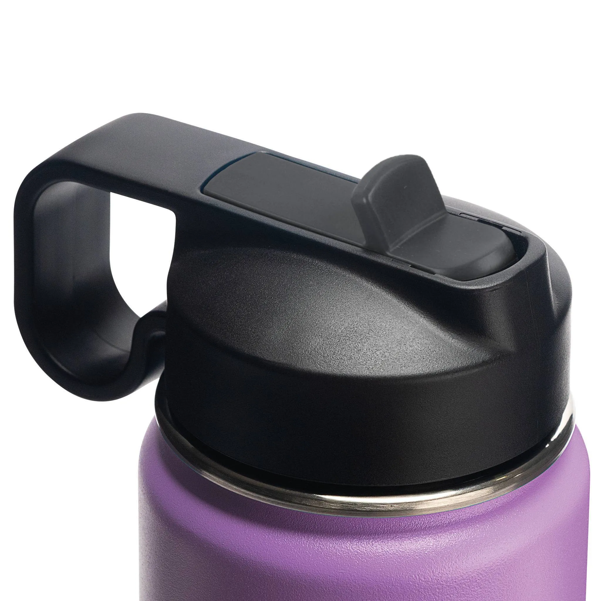 Insulated Stainless Steel Bottle - Plum - Image 2