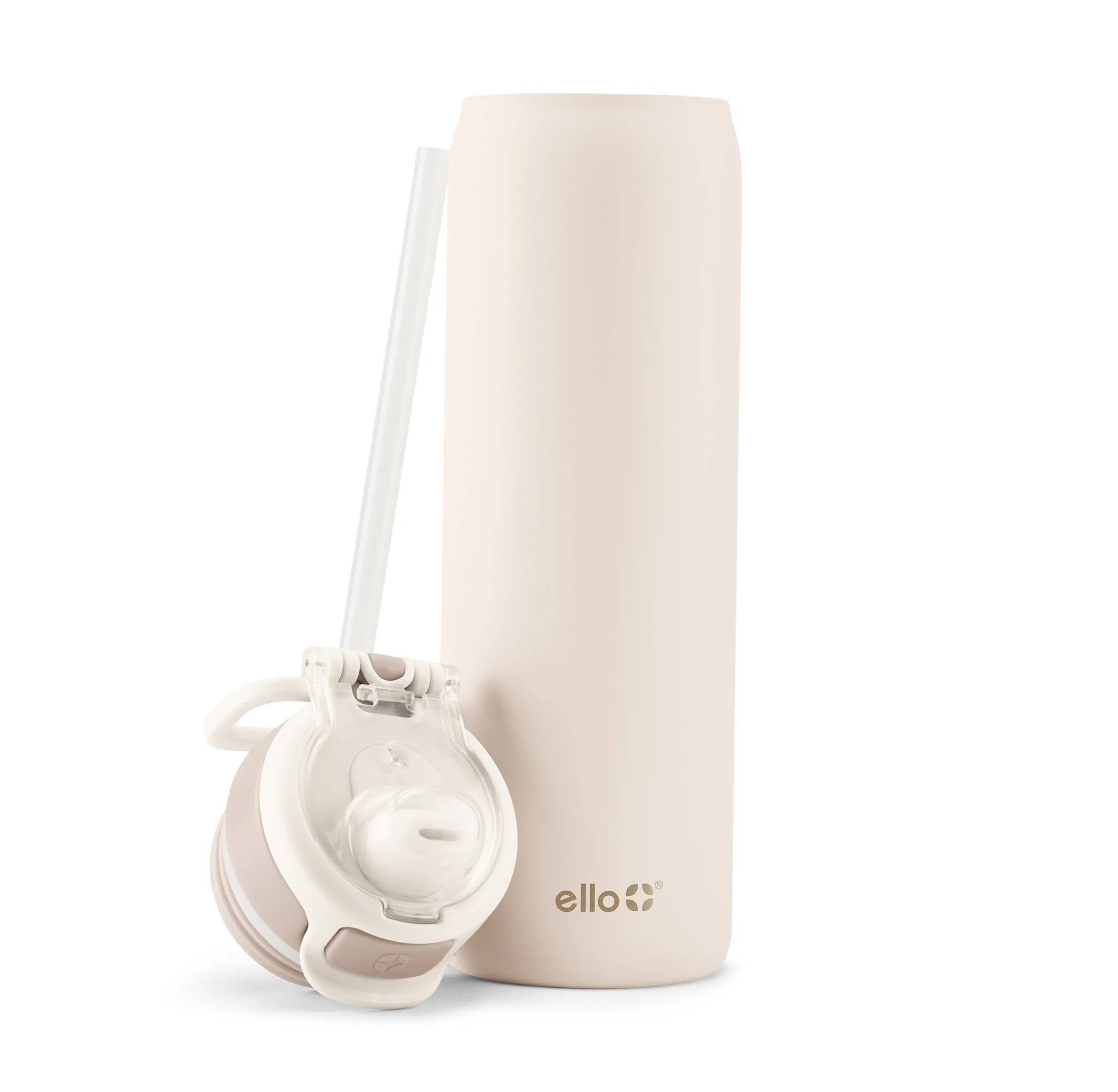 Insulated Stainless Steel Water Bottle - Tonal Cream - Image 3