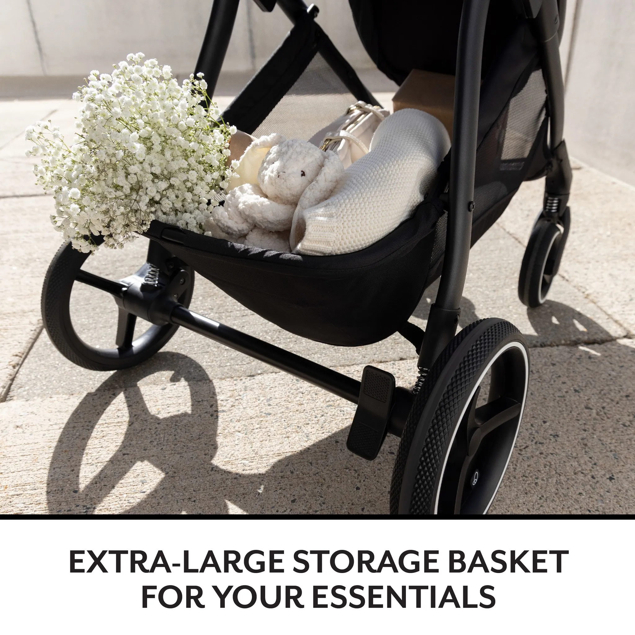 Intuitive Travel System with Rotating Infant Car Seat - Gray - Image 5