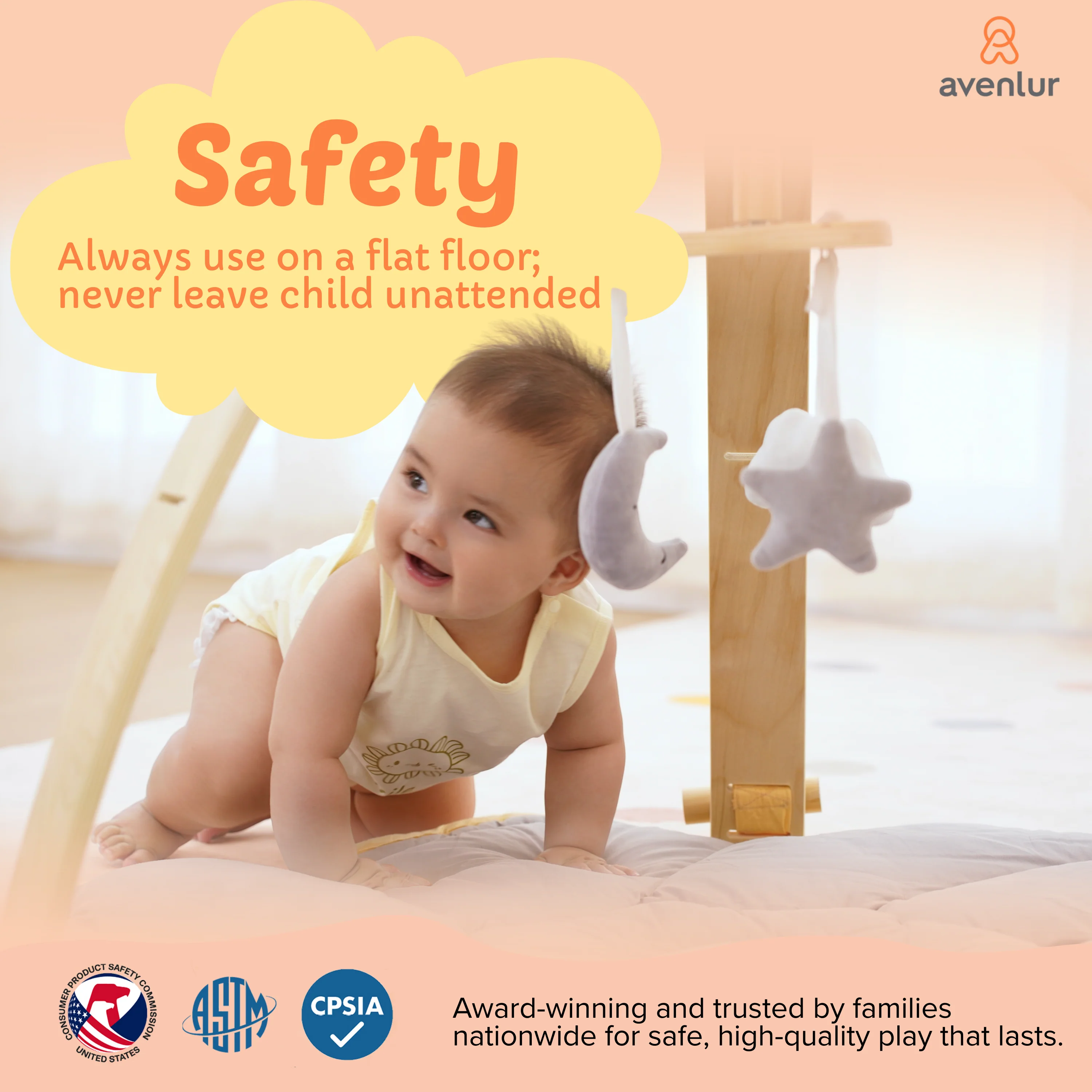 Ivy | 3-in-1 Baby Bouncer, Gym & Toddler Activity Table - Image 7