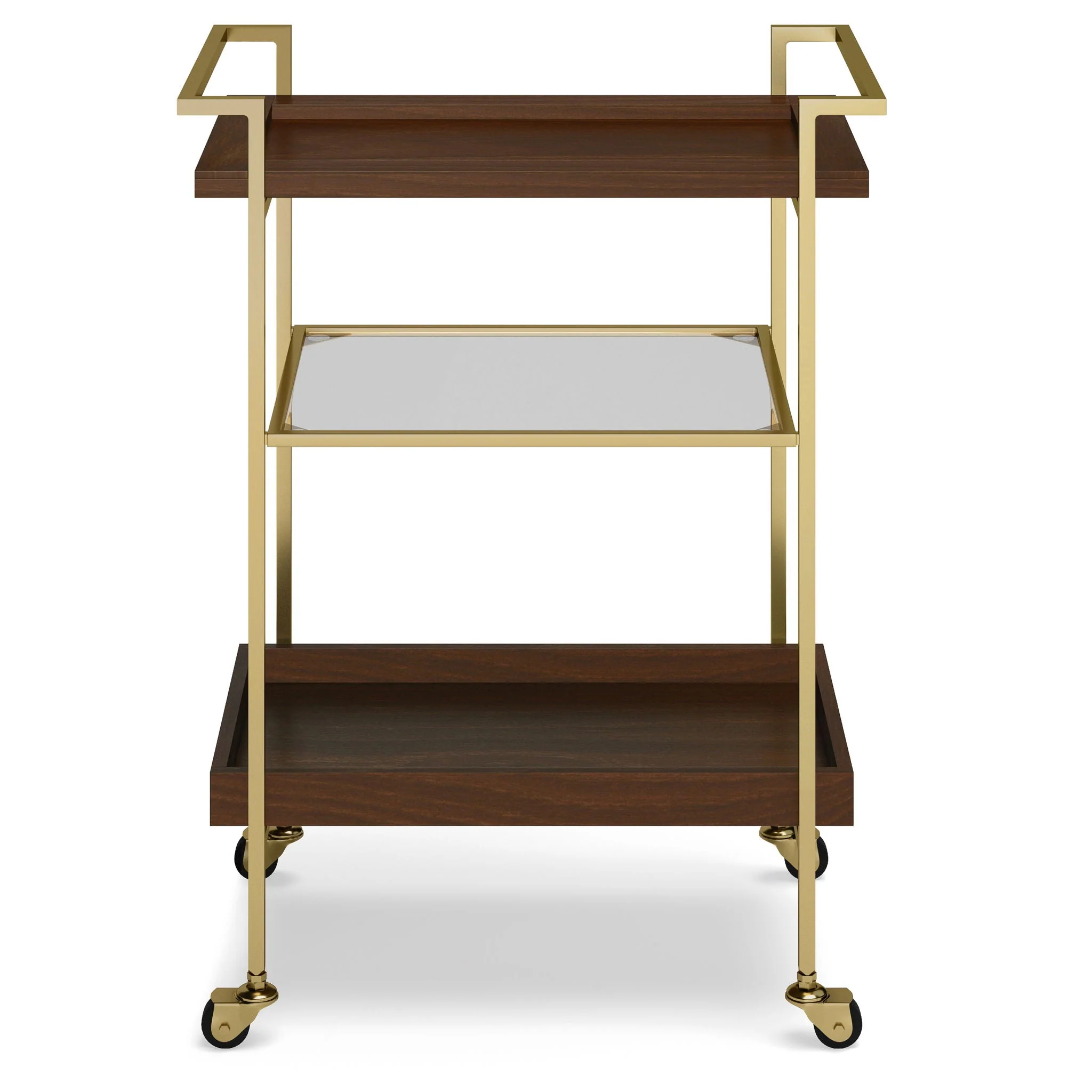 Jace - Bar Cart - Cognac - Image 3
