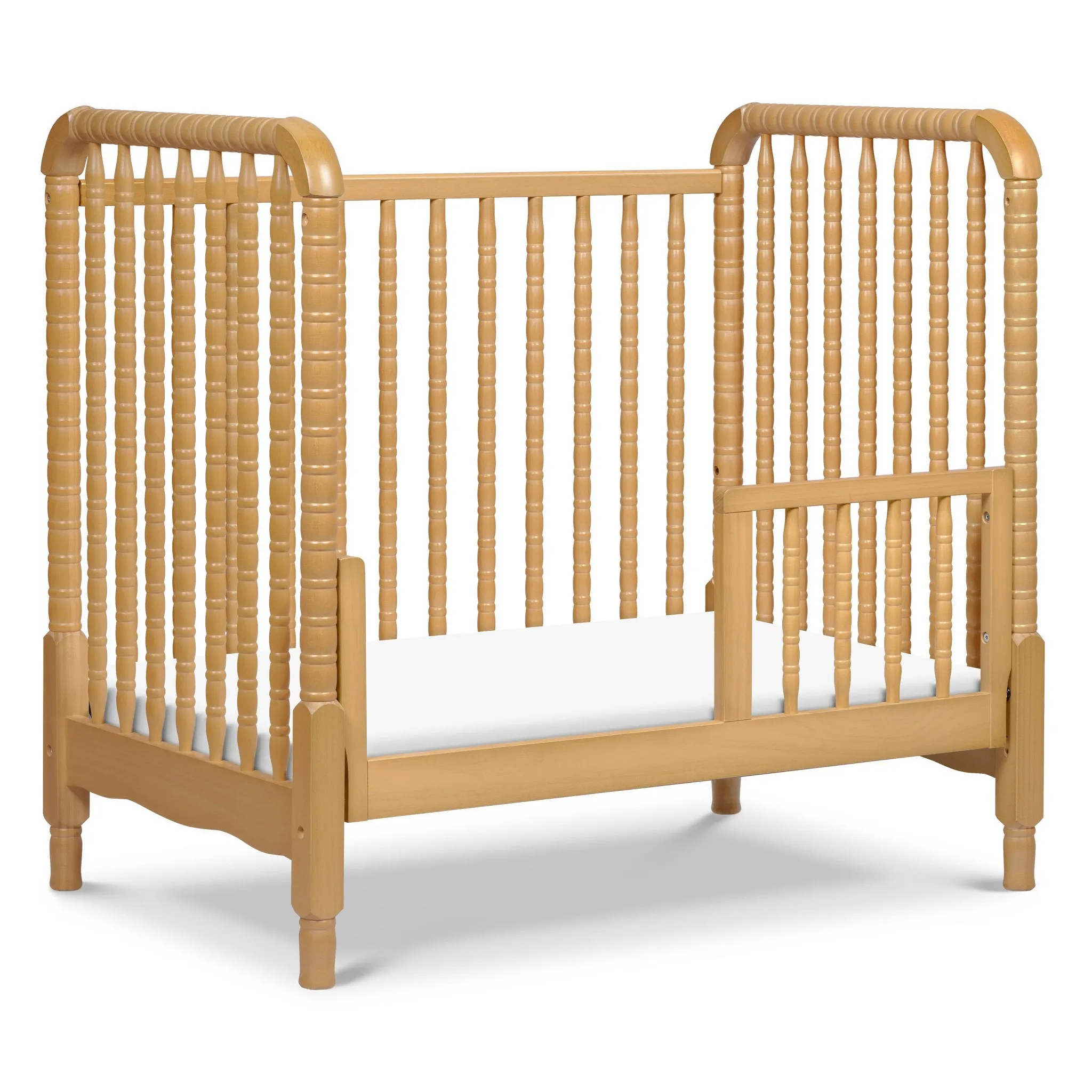 Jenny Lind 3-in-1 Convertible Mini Crib - Honey - Image 3