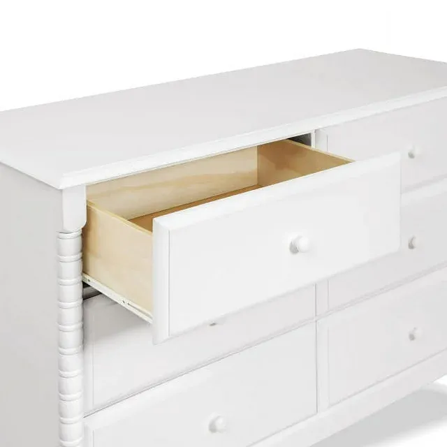 Jenny Lind Spindle 6-Drawer Dresser - White - Image 2