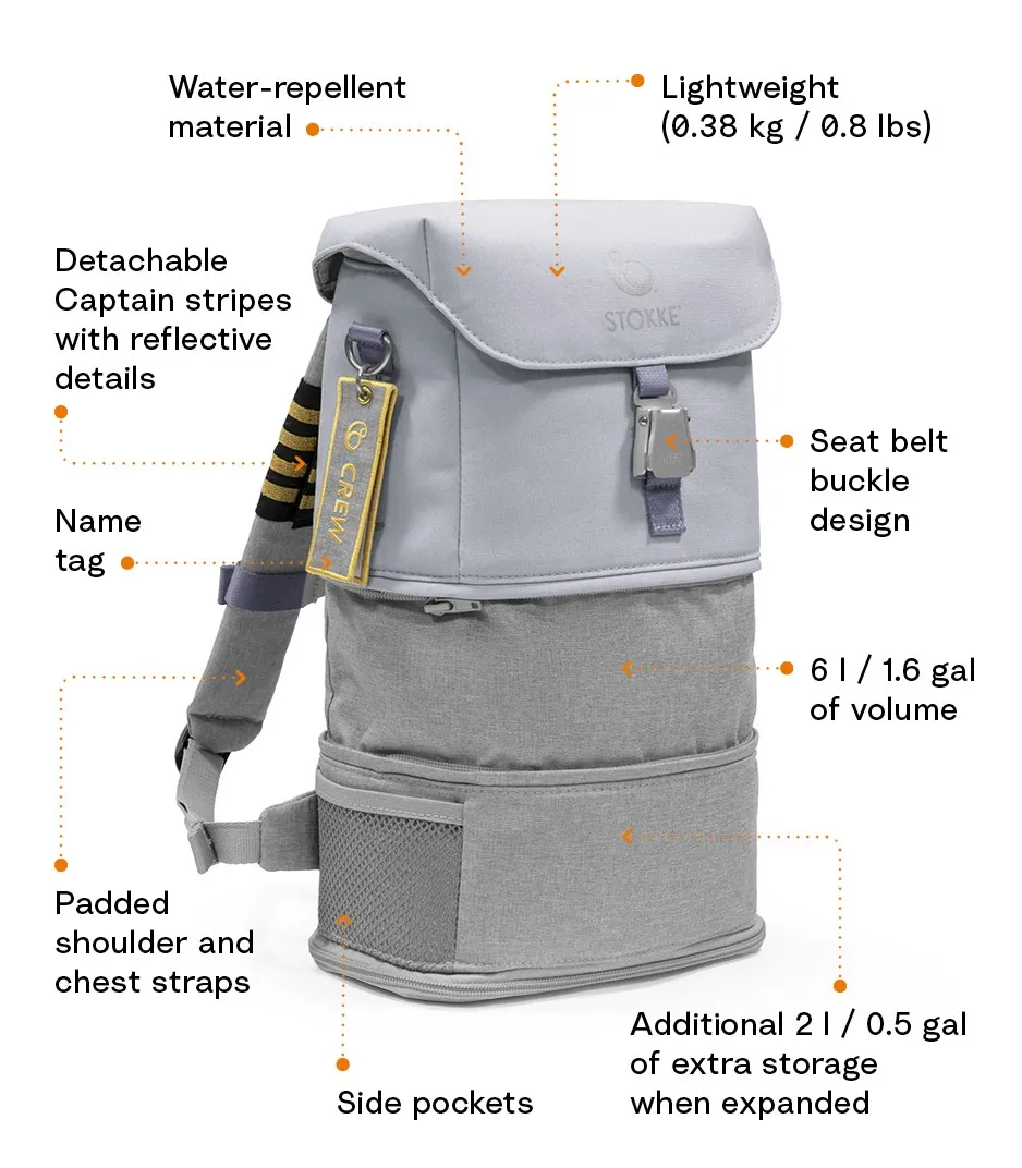 Jetkids BackPack - Moonglow White - Image 4