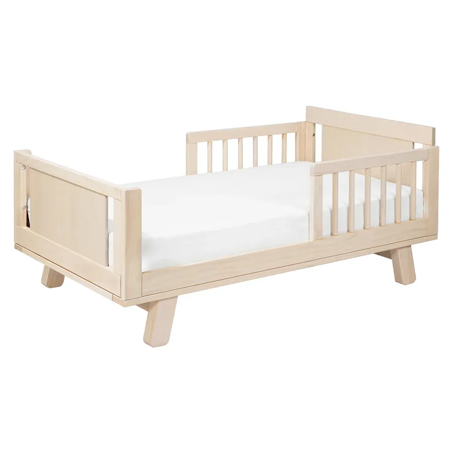 Junior Bed Conversion Kit for Hudson and Scoot Crib - Washed Natural - Image 3