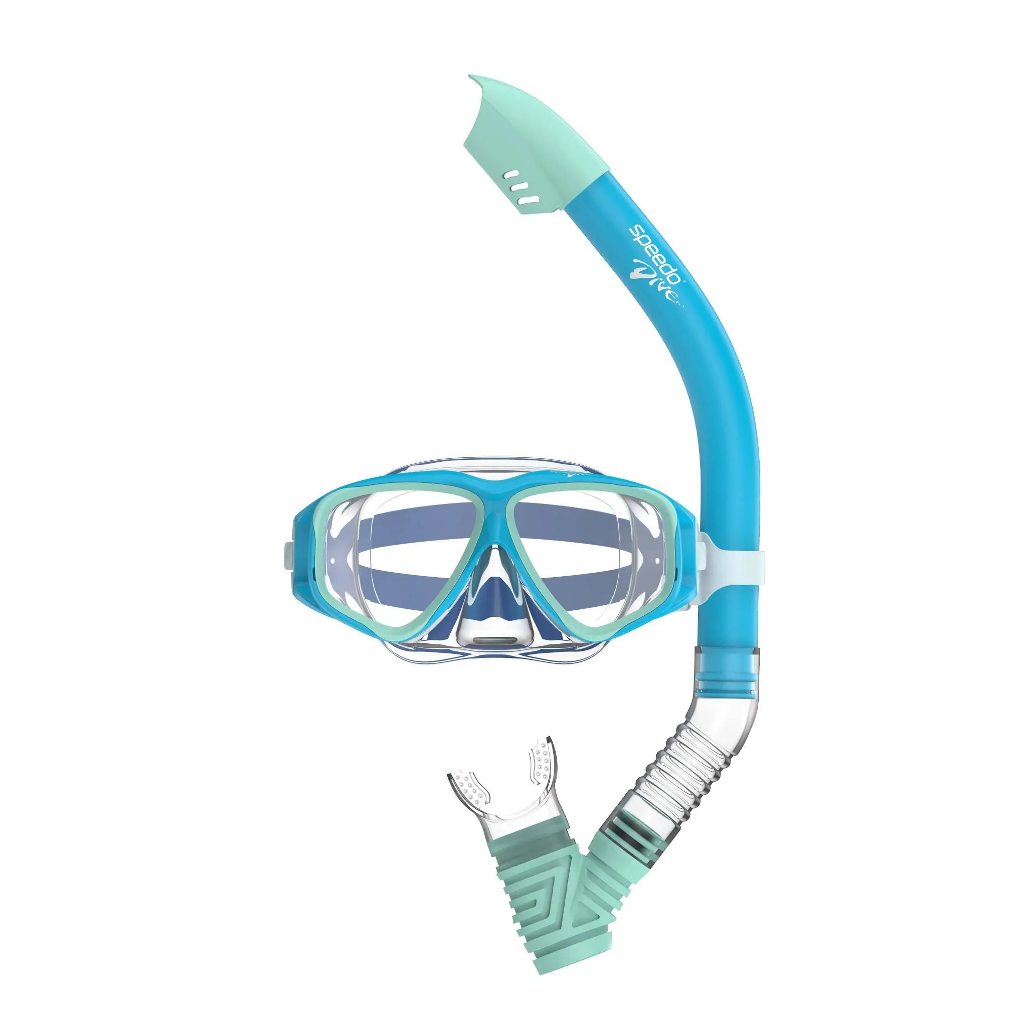 Junior Mask Snorkel Set - Blue/Teal - Image 2