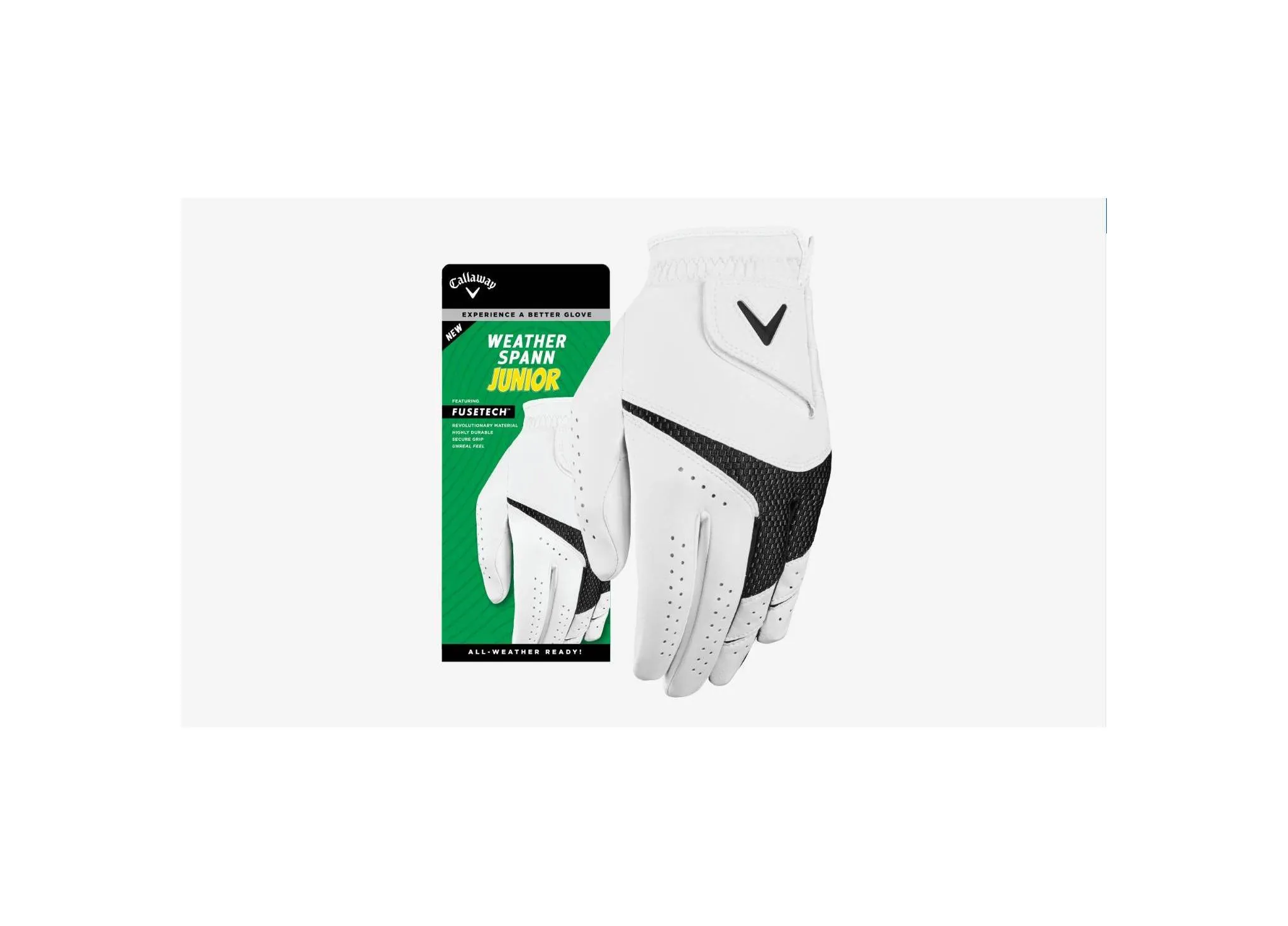 Junior Weather Spann Golf Glove - Medium - Image 3