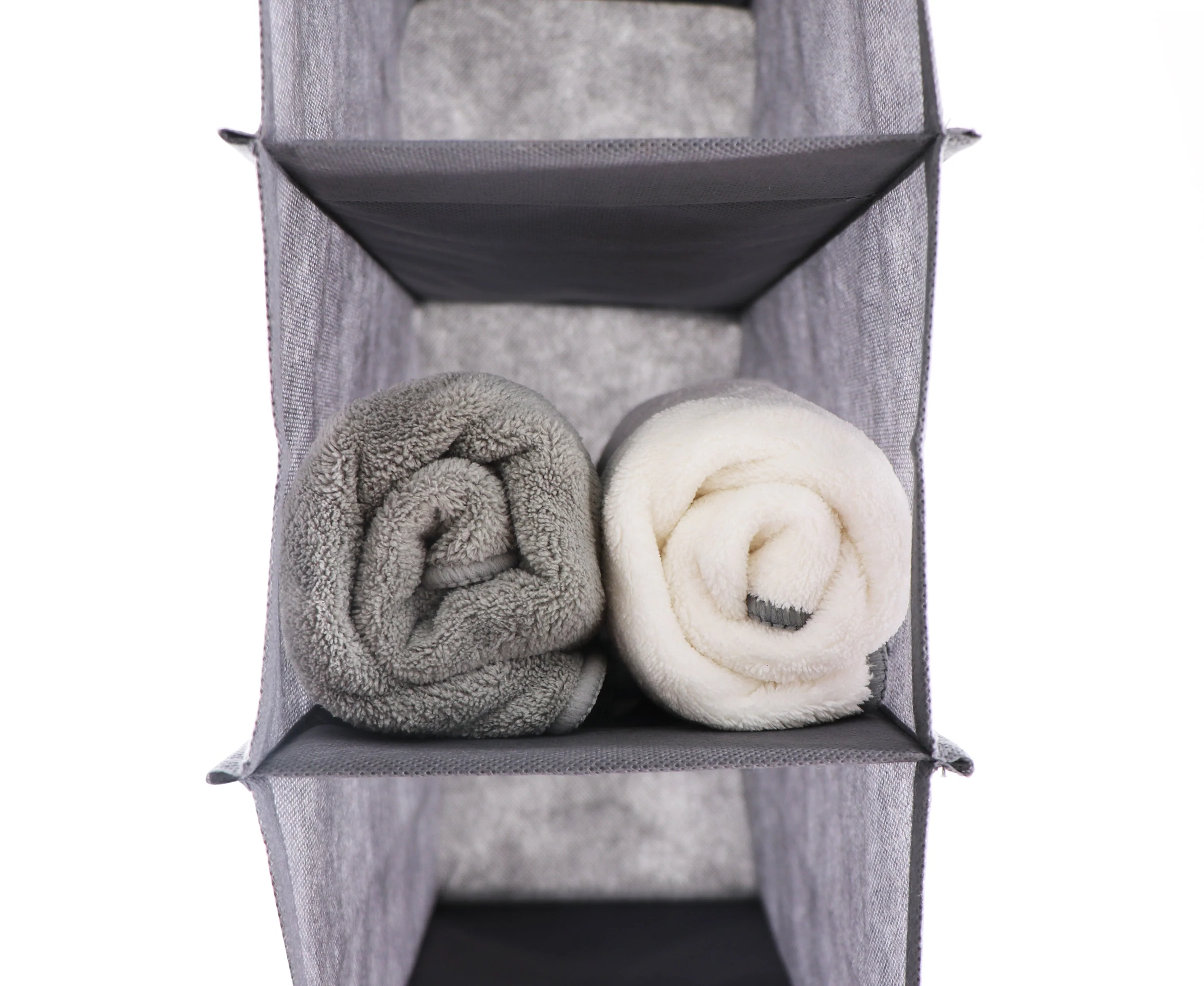 J&V TEXTILES Hanging Closet Organizer, 6-Shelf 10-Shelf Closet Hanging Storage Shelves - Image 9