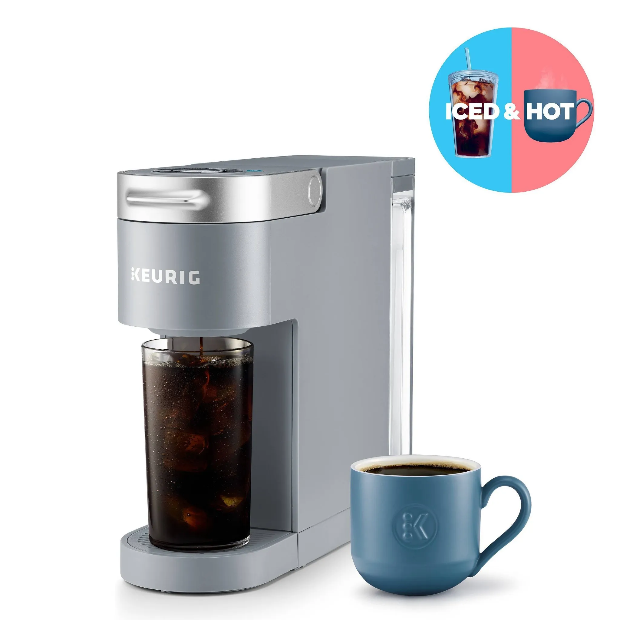 K-Iced Plus - Moonlight Gray: Single-Serve Coffee Maker - Image 5