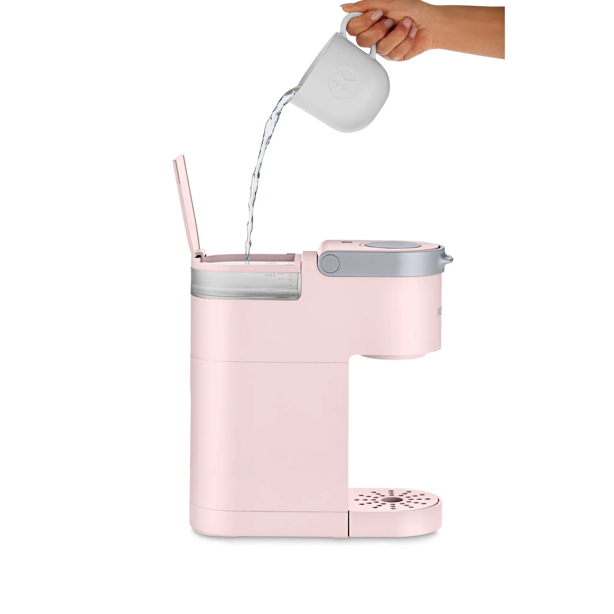 K-Mini Single-Serve K-Cup Pod Coffee Maker - Dusty Rose - Image 4