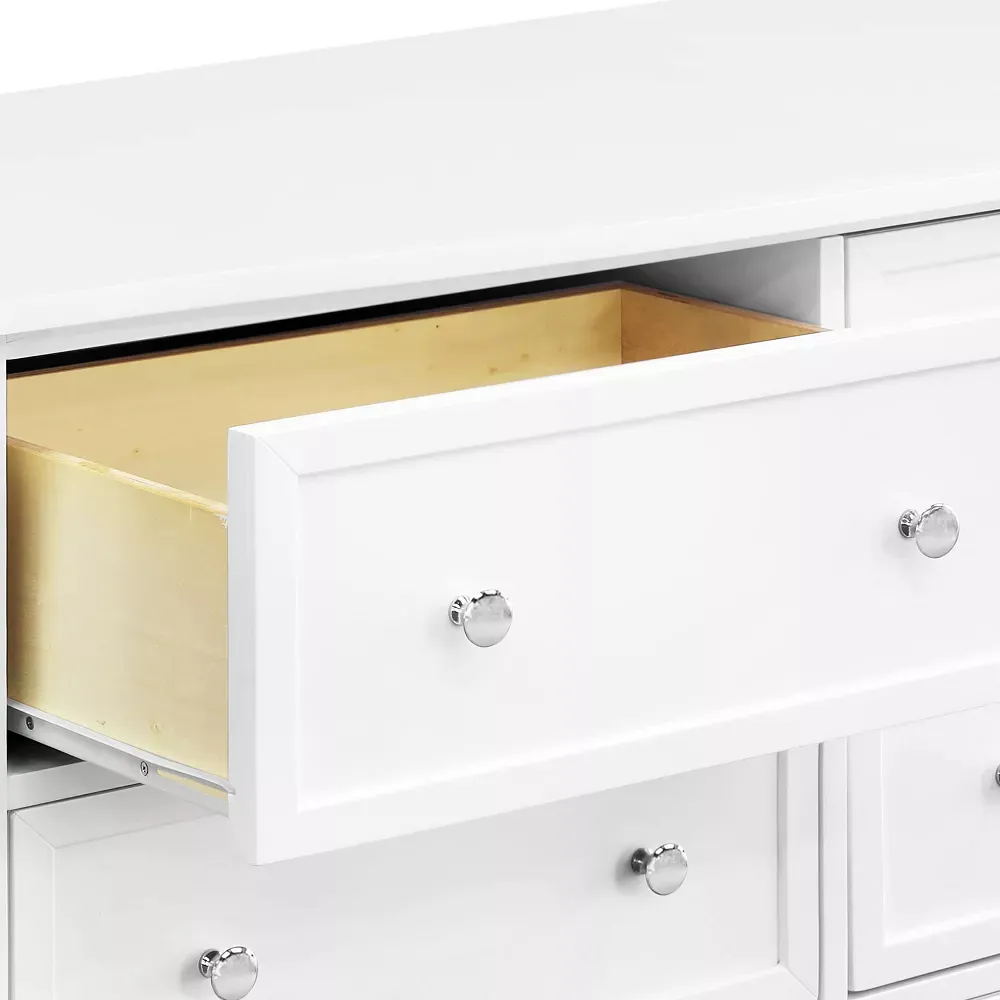 Kalani 6 Drawer Double Wide Dresser - White - Image 2