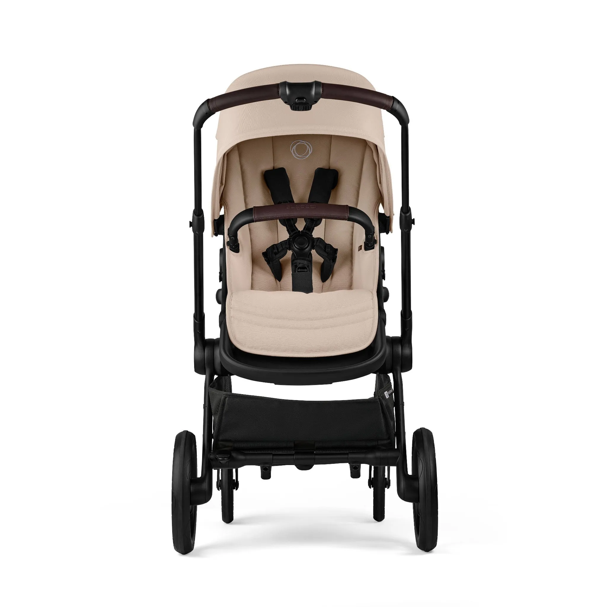 Kangaroo Single To Double Stroller - Dessert Taupe - Image 4
