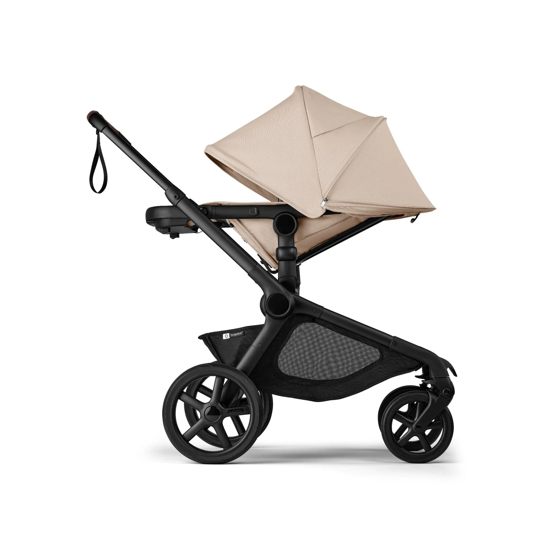 Kangaroo Single To Double Stroller - Dessert Taupe - Image 7