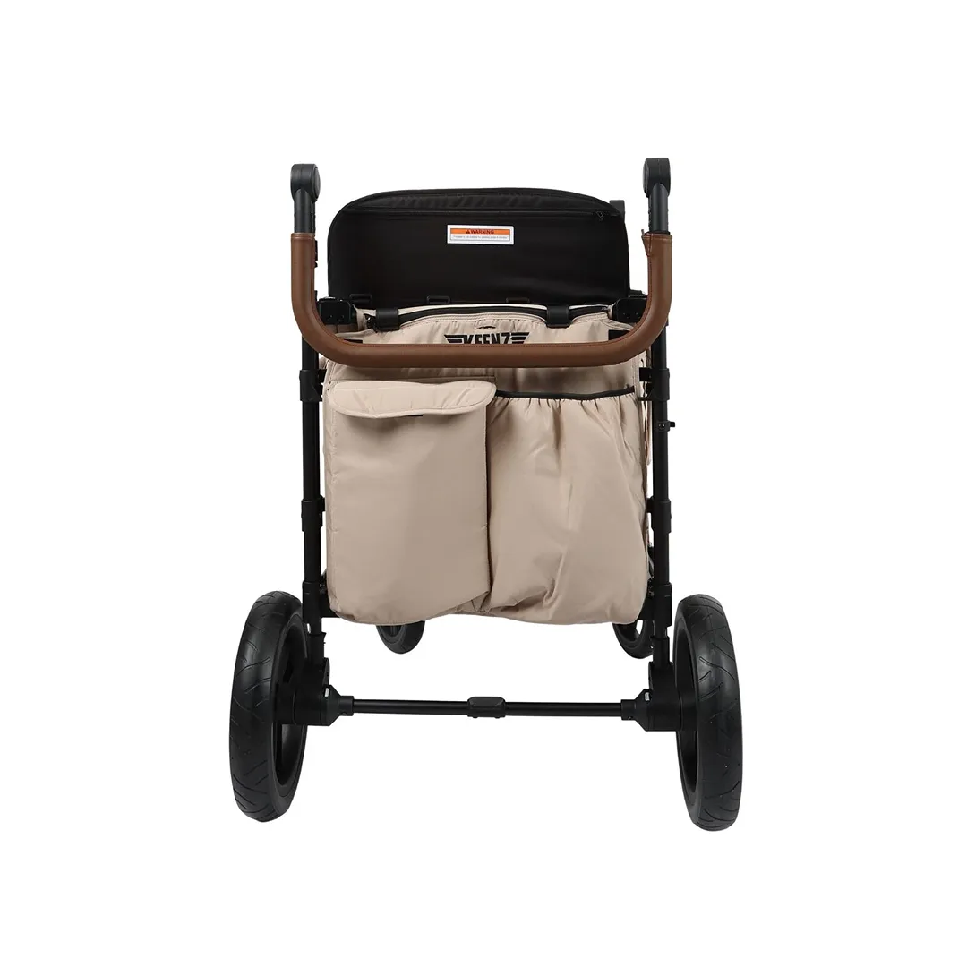 Keenz XC+ Luxury Comfort Stroller Wagon 4 Passenger- Mocha - Image 7