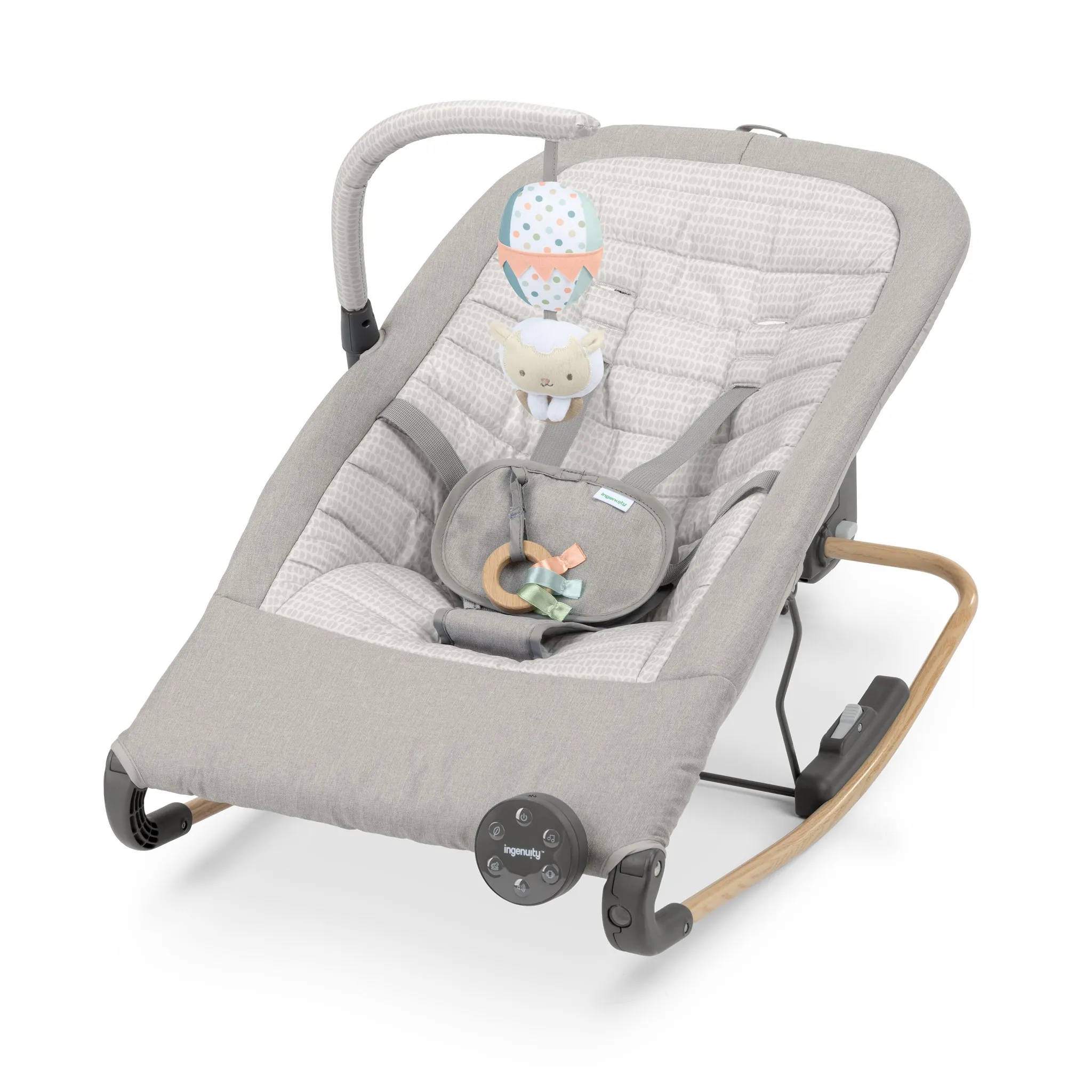 Keep InMotion Automatic Baby Rocking Seat - Gray