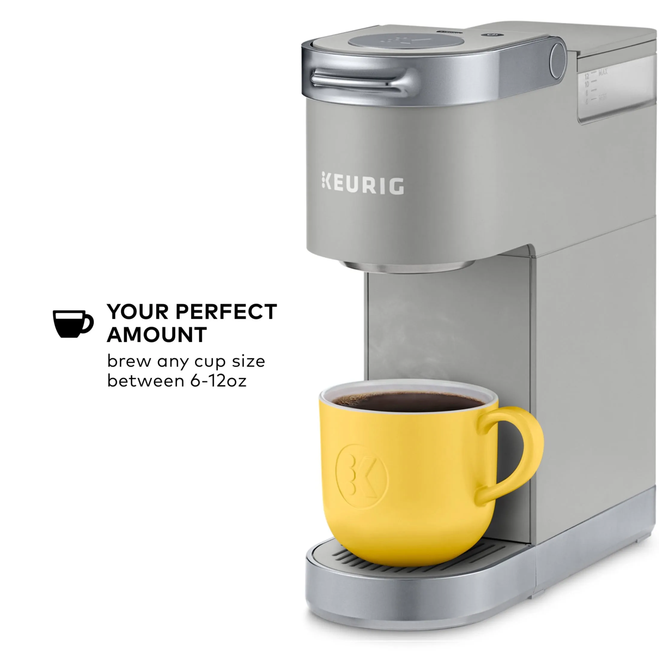 Keurig K-Mini Plus Single Serve K-Cup Pod Coffee Maker - Studio Gray - Image 4