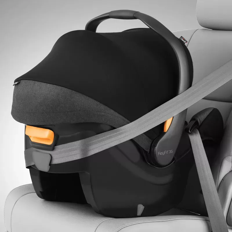 KeyFit 35 Zip ClearTex Infant Car Seat - Obsidian Black - Image 2