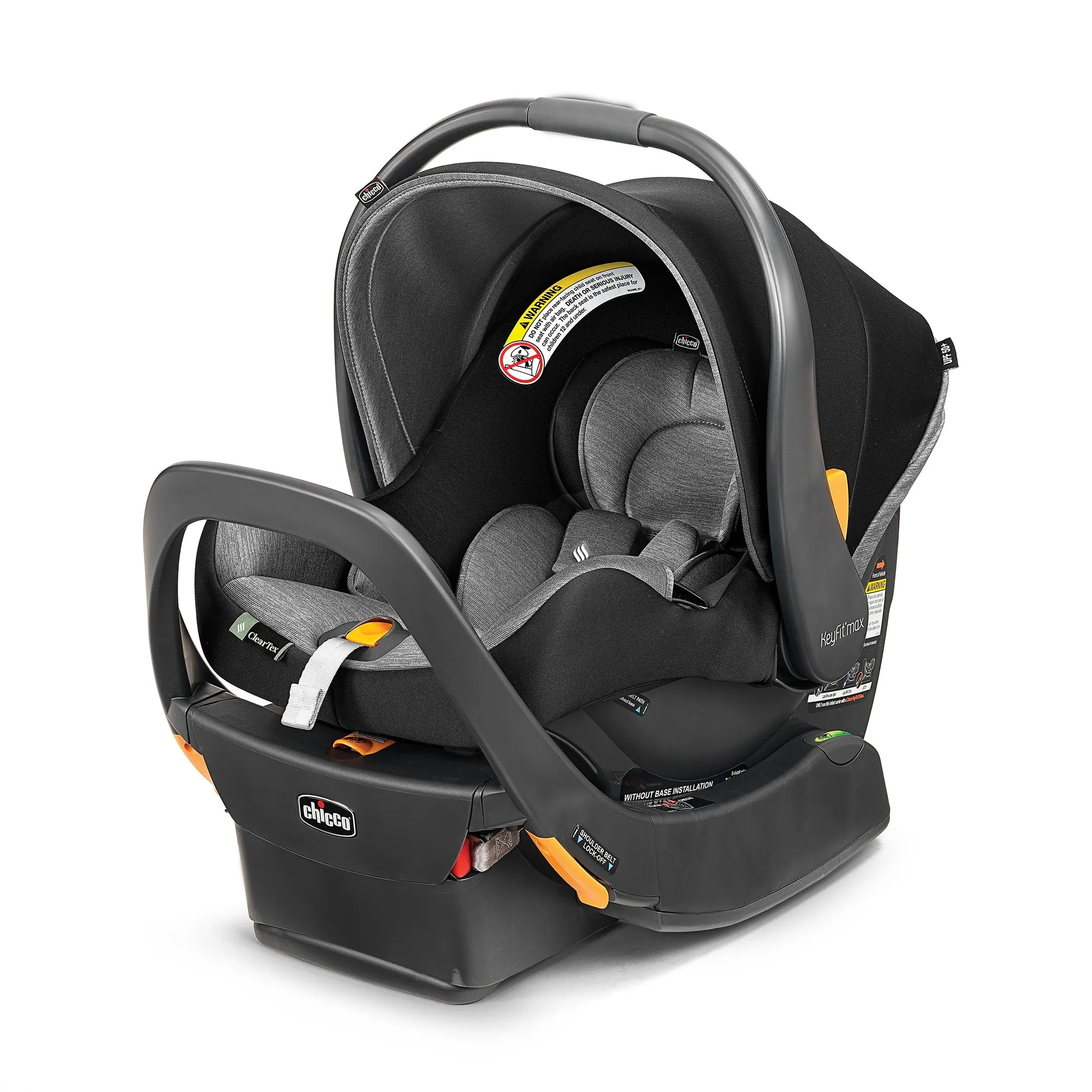 KeyFit Max ClearTex Infant Car Seat - Legend Grey
