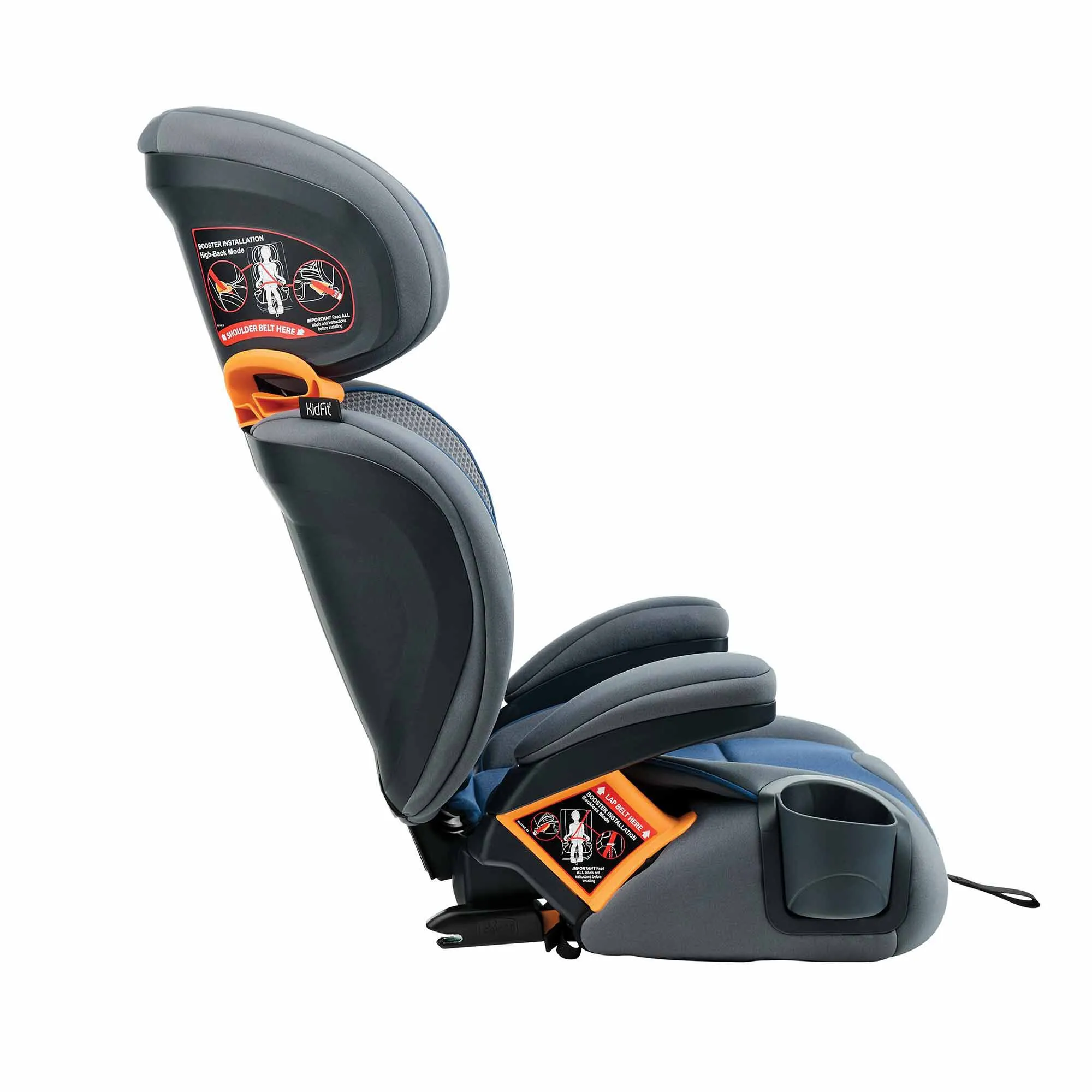 KidFit Adapt Plus 2-in-1 Belt Positioning Booster Car Seat - Vapor - Image 5