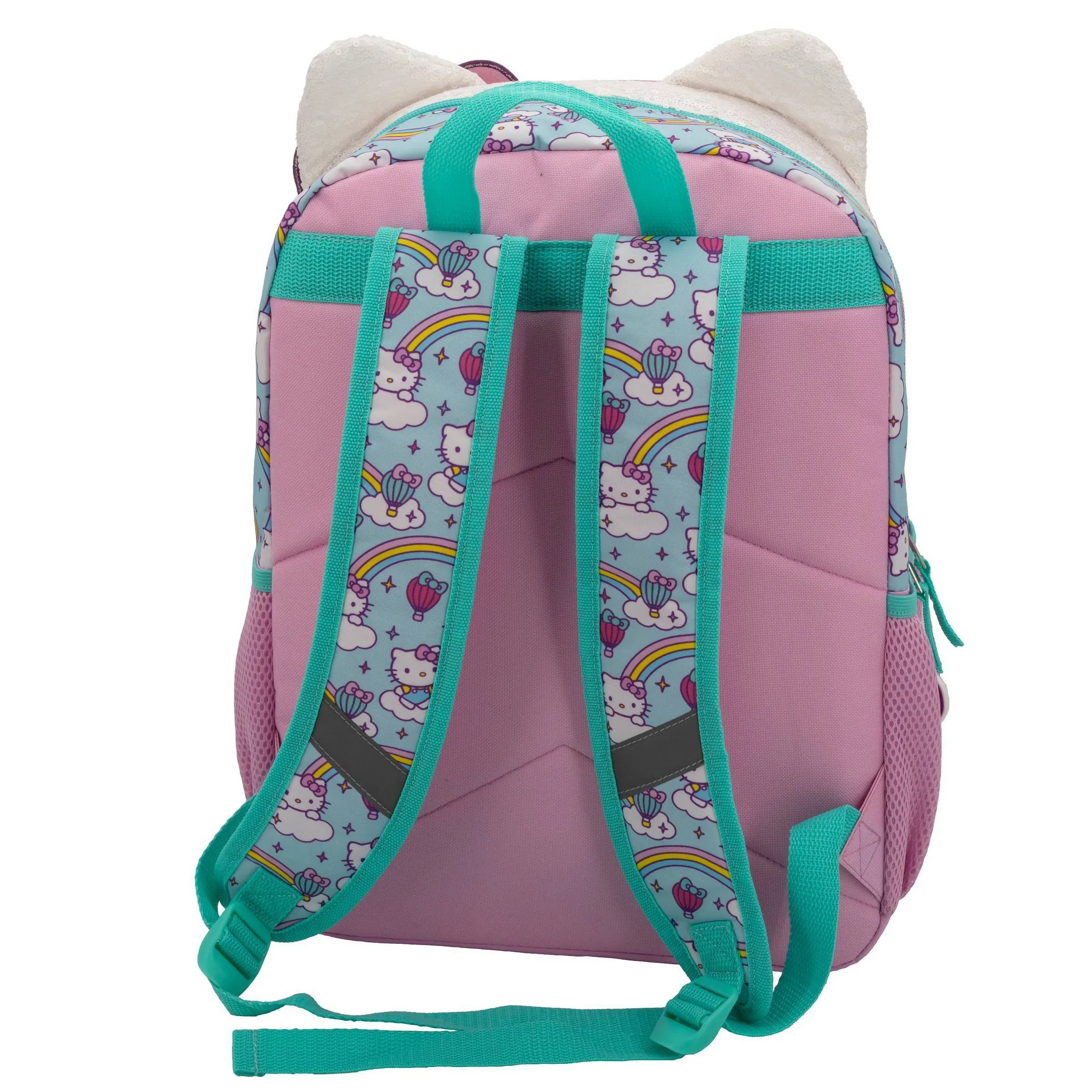 Kids' 16" Backpack - Rainbow Pink/Blue - Image 2