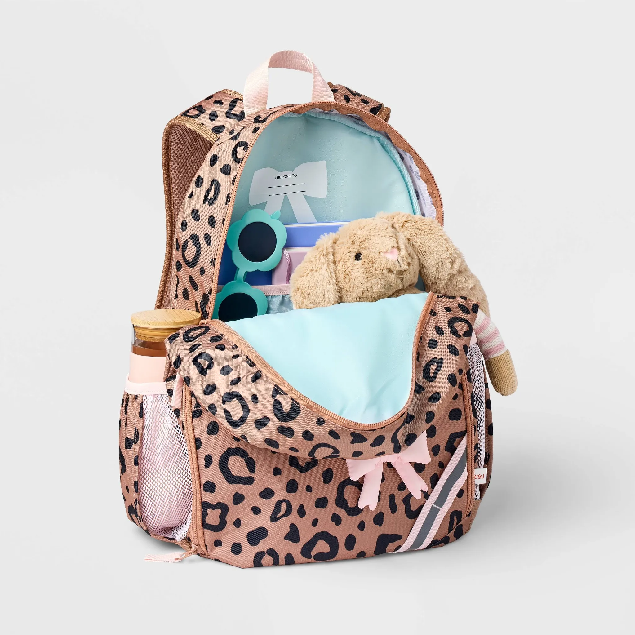 Kids' 17'' Classic Backpack - Leopard - Image 2