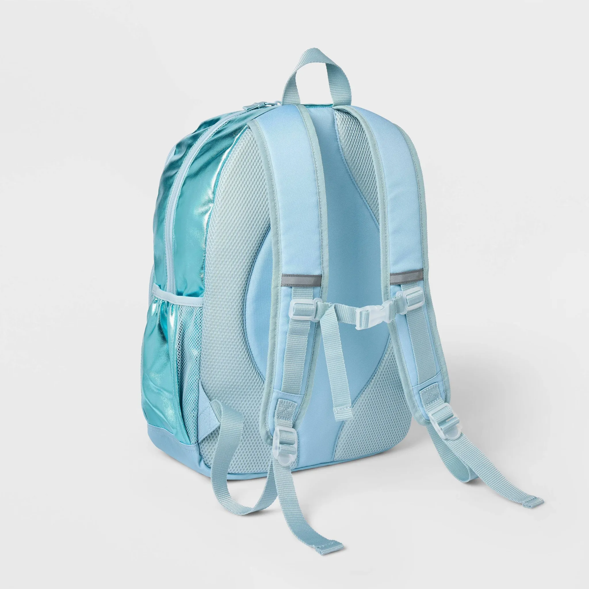 Kids' 17'' Classic Backpack - Metallic Blue - Image 3