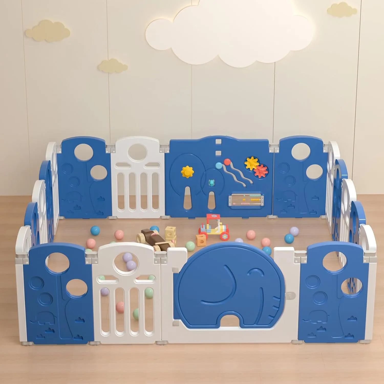 Kids Activity Centre Safety Play Yard - Image 2