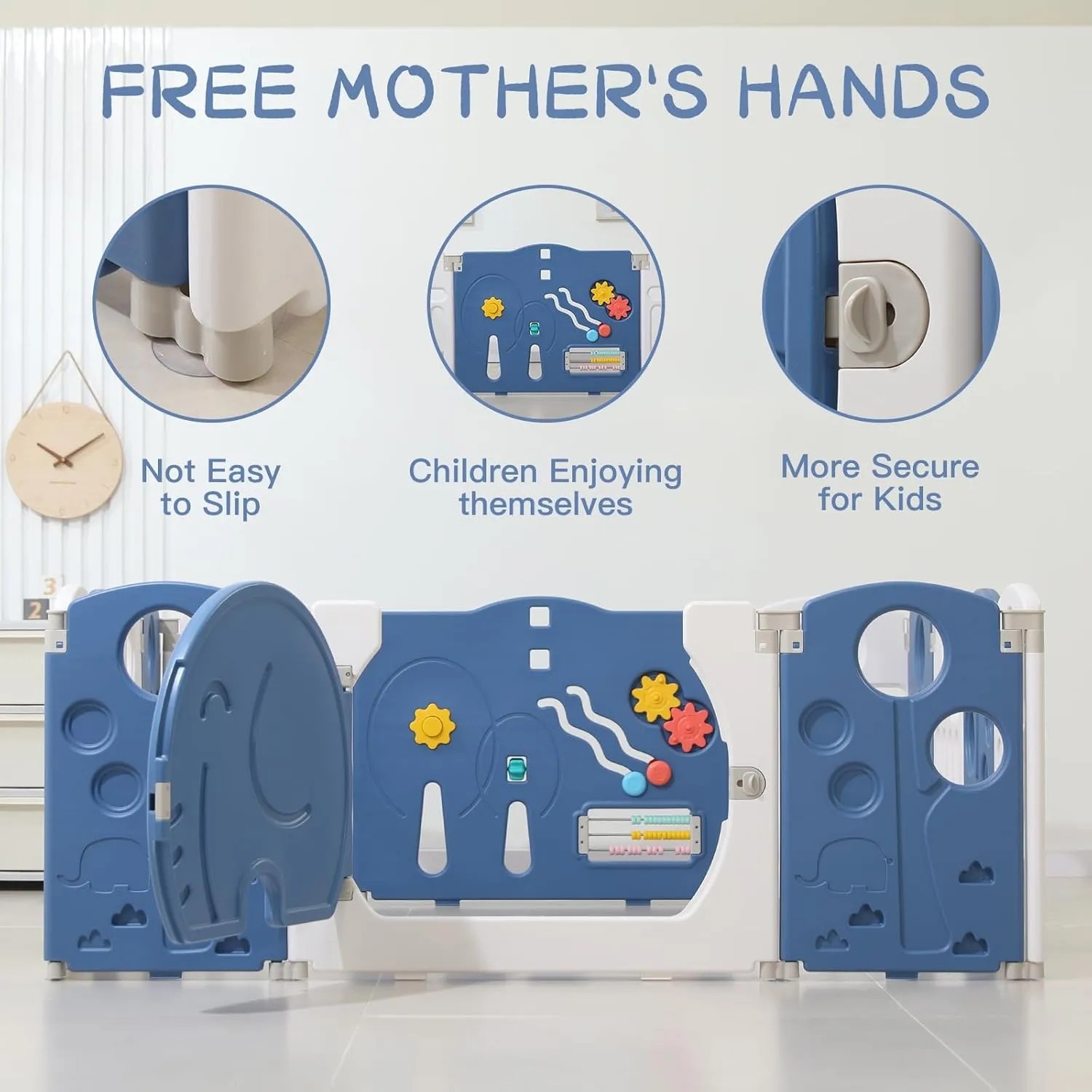 Kids Activity Centre Safety Play Yard - Image 5