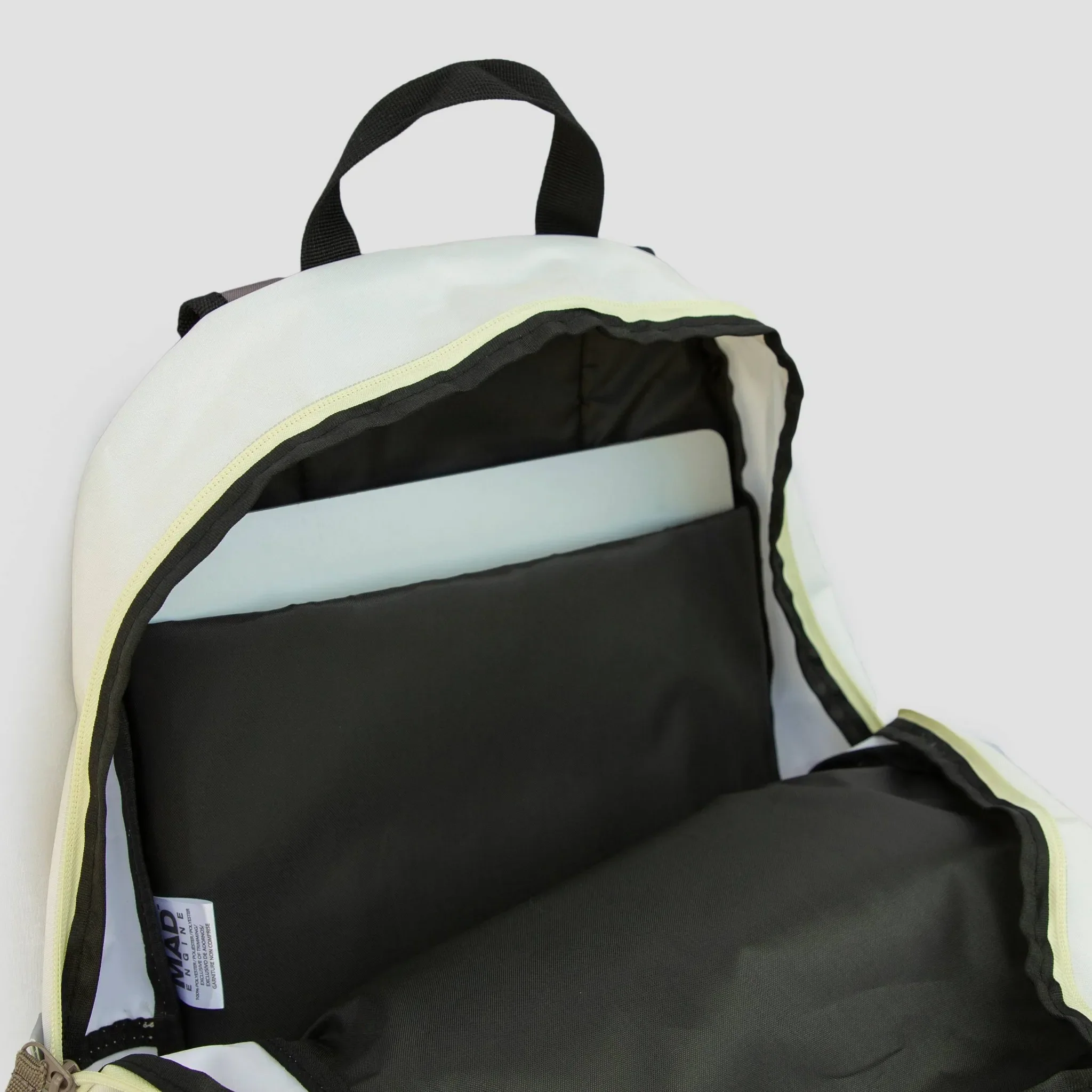 Kids' Backpack - Cream/Gray - Image 4