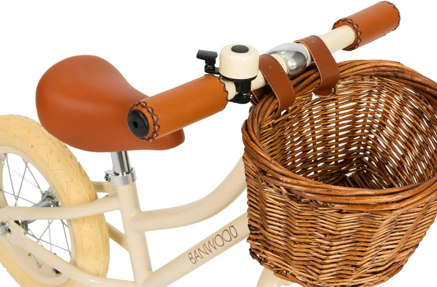 Kids Balance Bike - Cream - Image 3