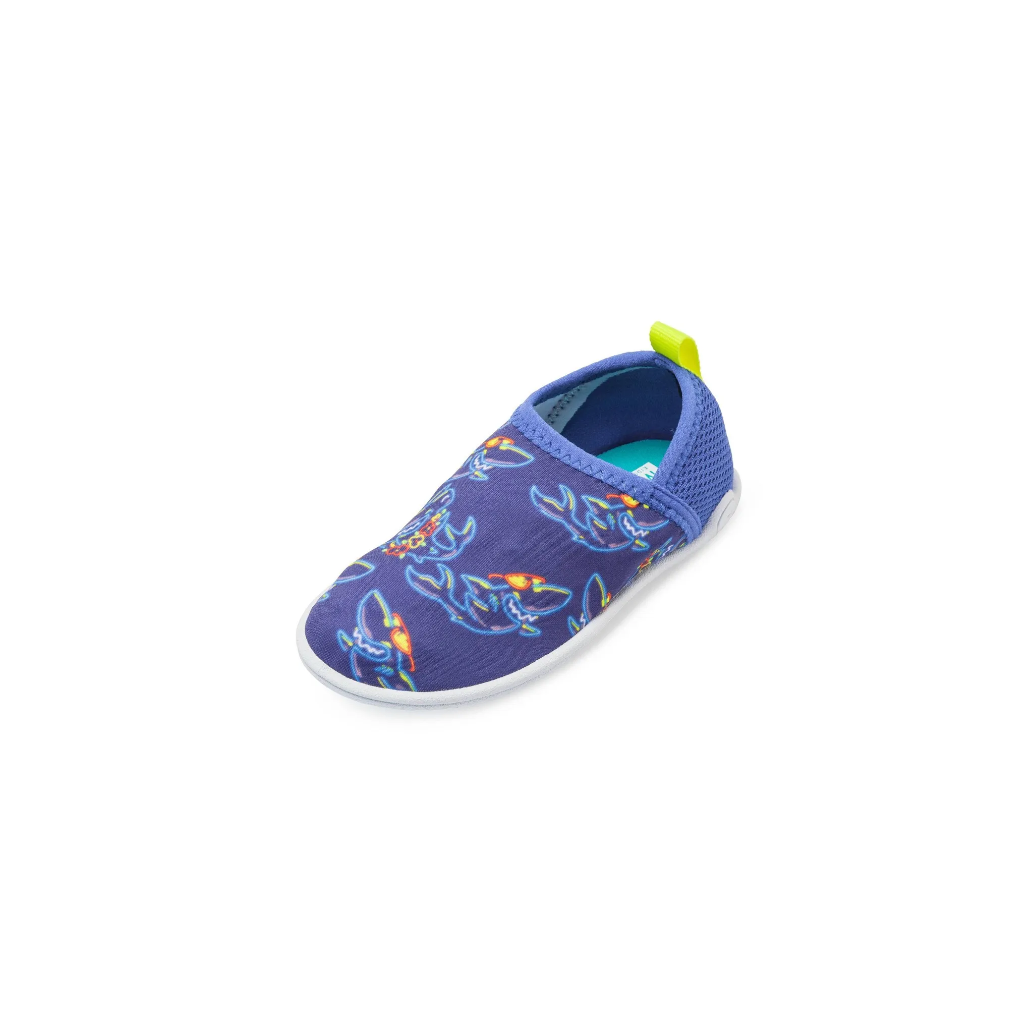 Kids' Beach Bootie Water Shoes - Neon Shark M