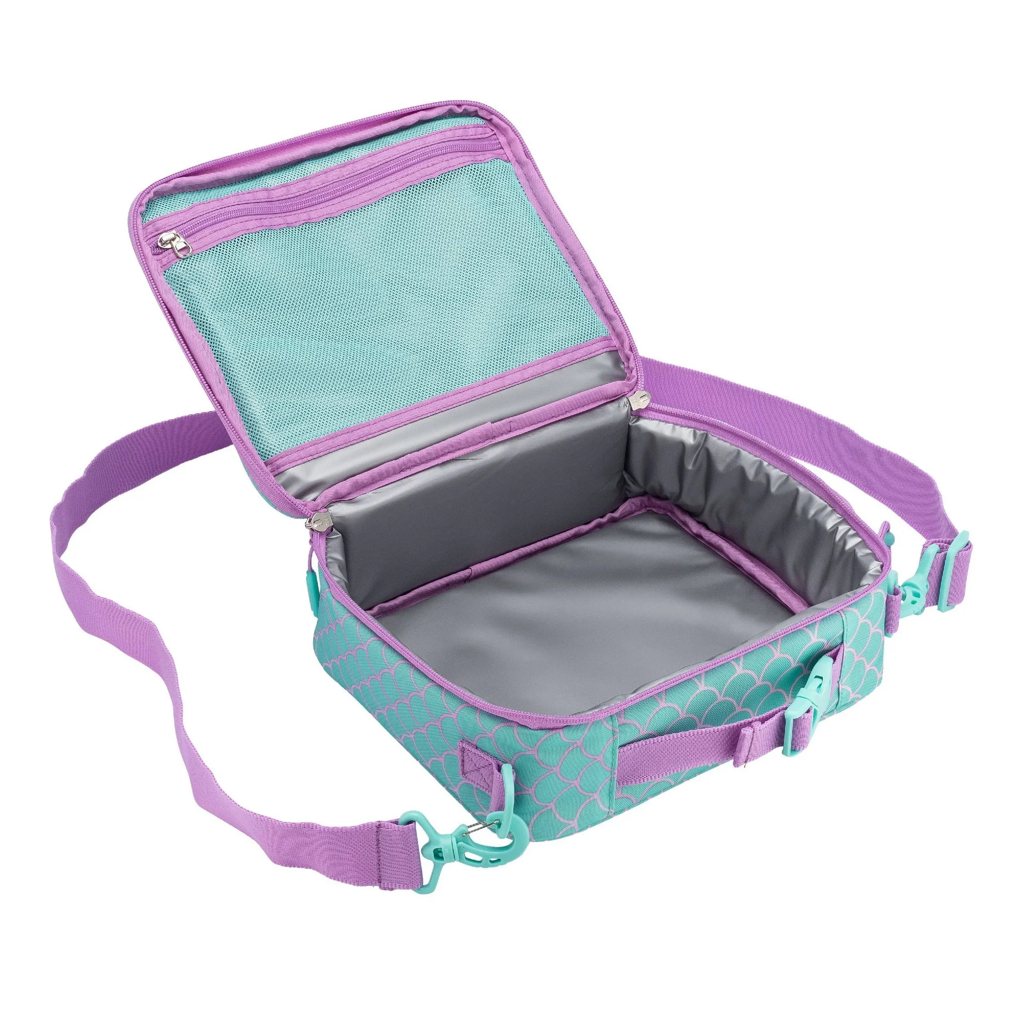Kids' Double Insulated Lunch Bag - Mermaid Scales - Image 2