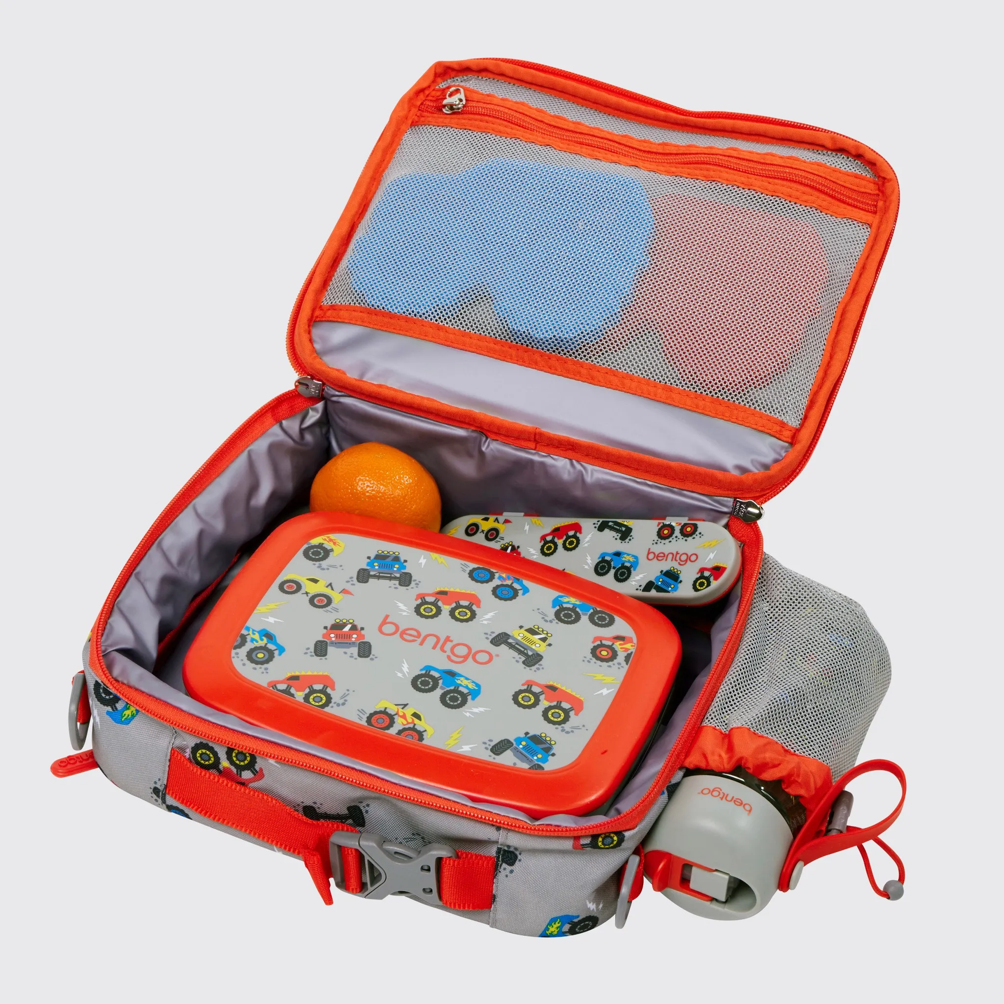 Kids Double Insulated Lunch Bag - Trucks - Image 4