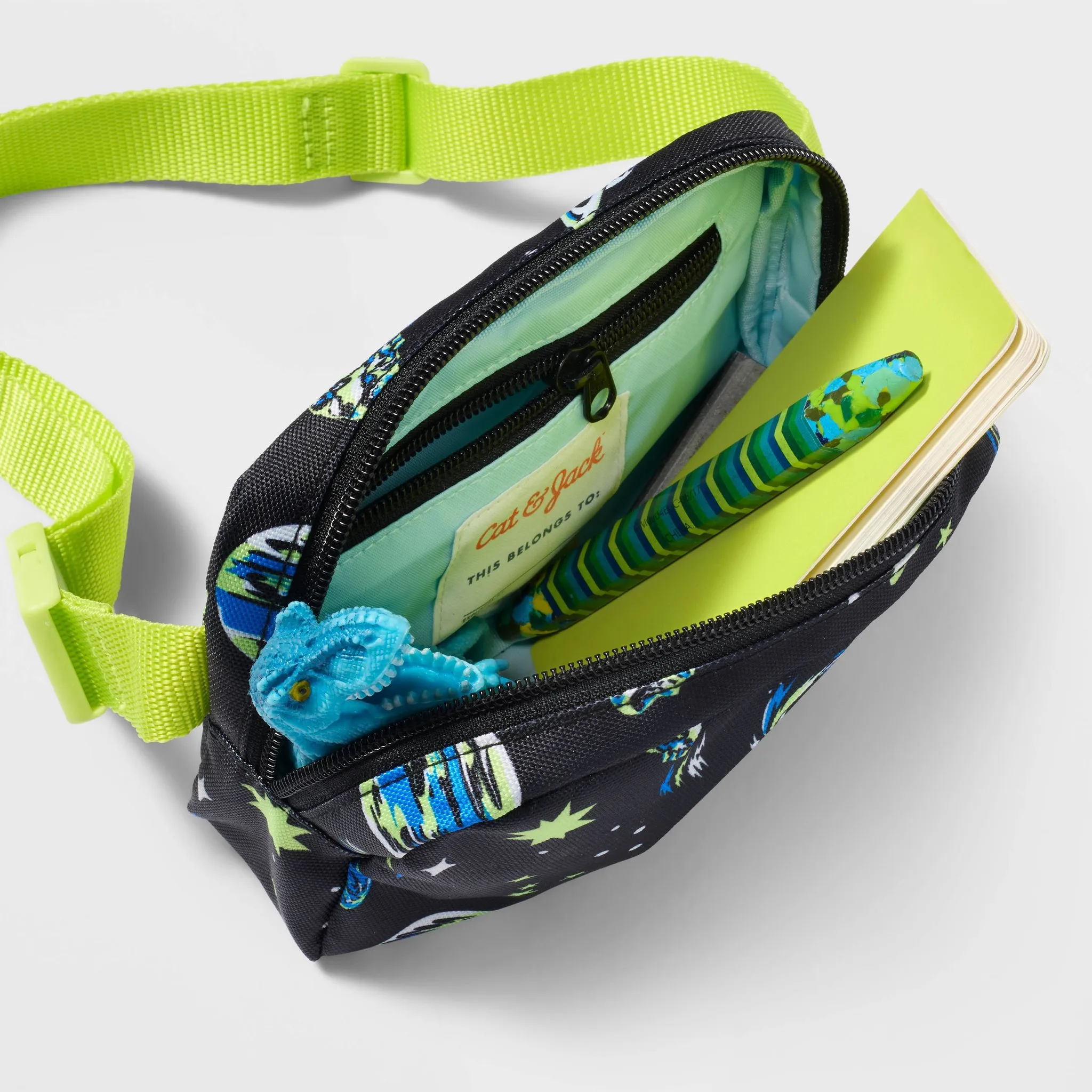Kids' Fanny Pack - Heathered Ebony - Image 3