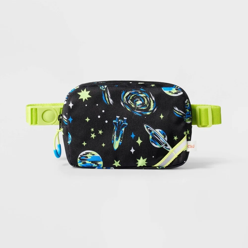 Kids' Fanny Pack - Heathered Ebony - Image 4