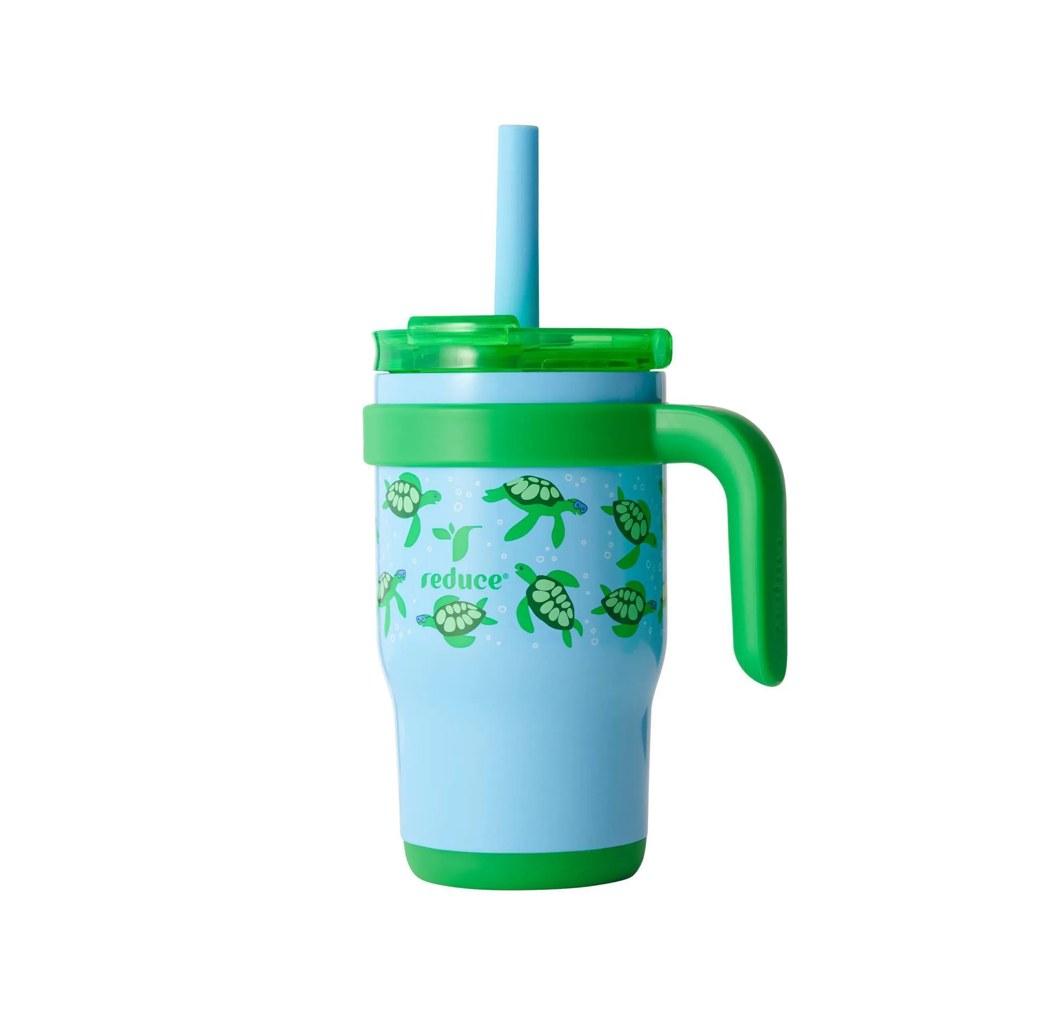 Kids Leakproof Vacuum Insulated Tumbler - Scuba Turtles - Image 2