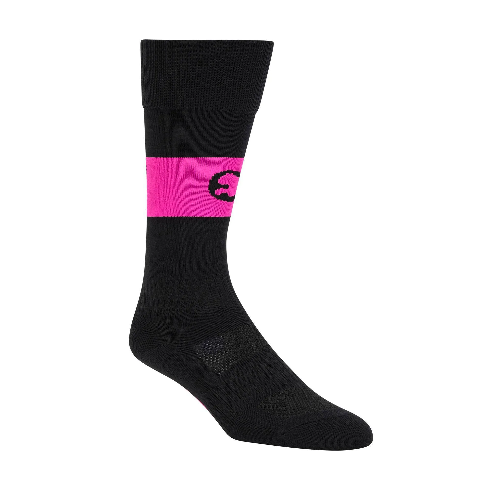 Kids' Over the Knee Athletic Socks - Pink/Black M - Image 4