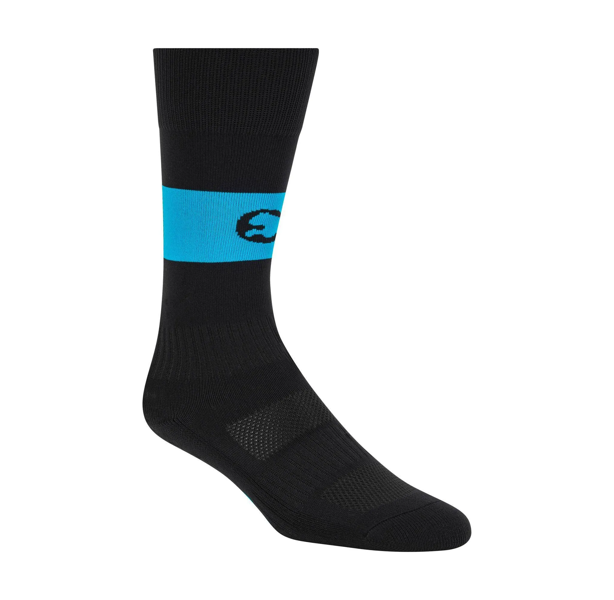 Kids' Over the Knee Athletic Socks Small - Blue/Black - Image 3