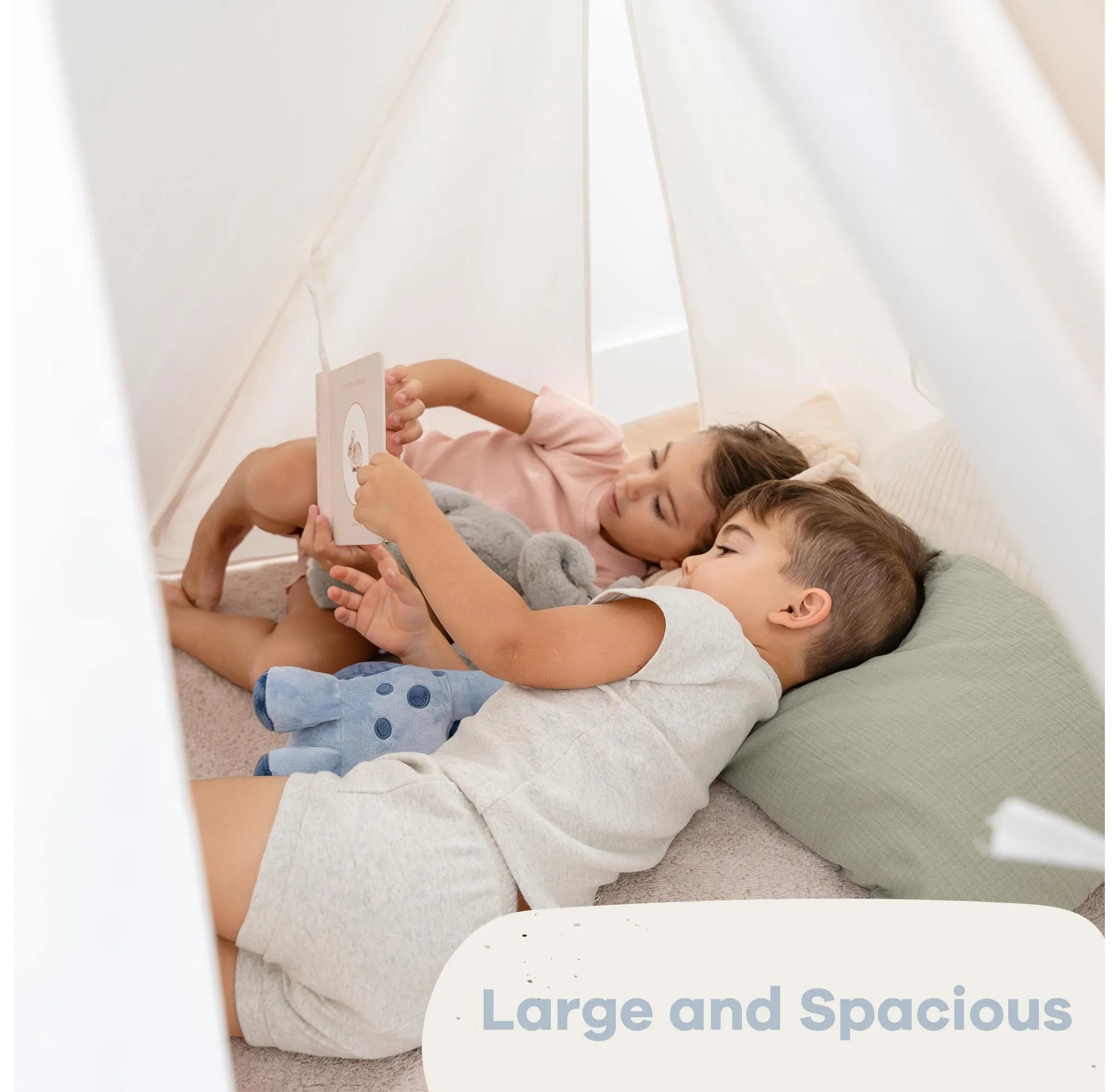 Kids Play Tent - Indoor Kids Tent - Pacific Blue - Image 2
