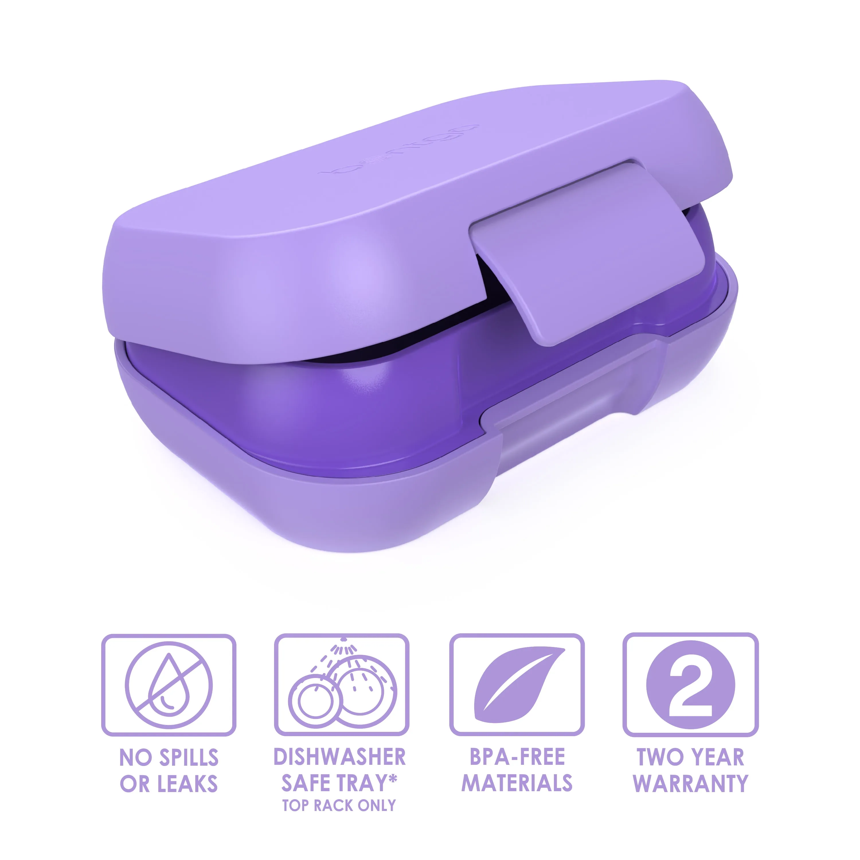 Kids Snack Container - Purple - Image 3