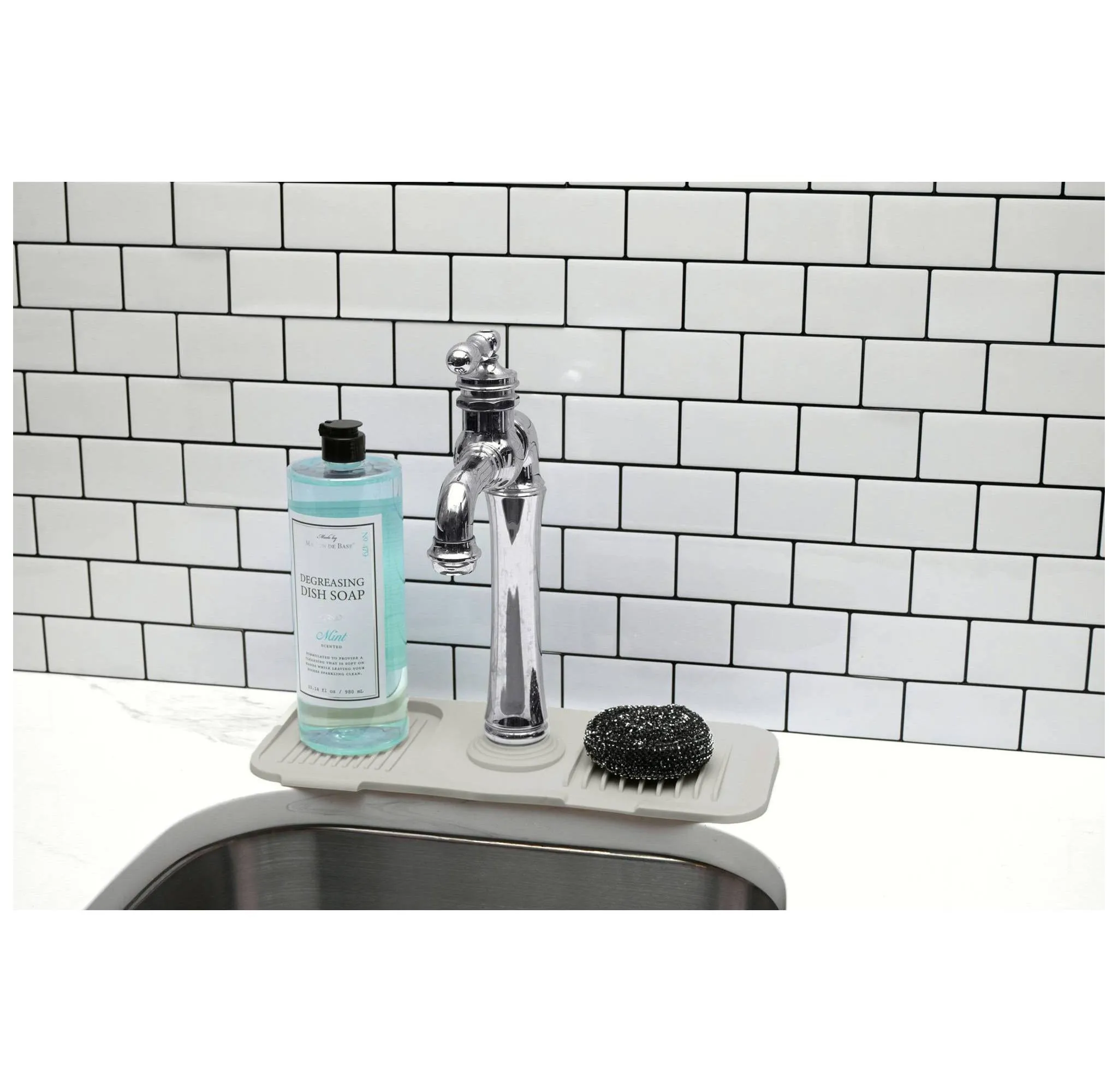 Kitchen Faucet Drip Tray - Beige - Image 3