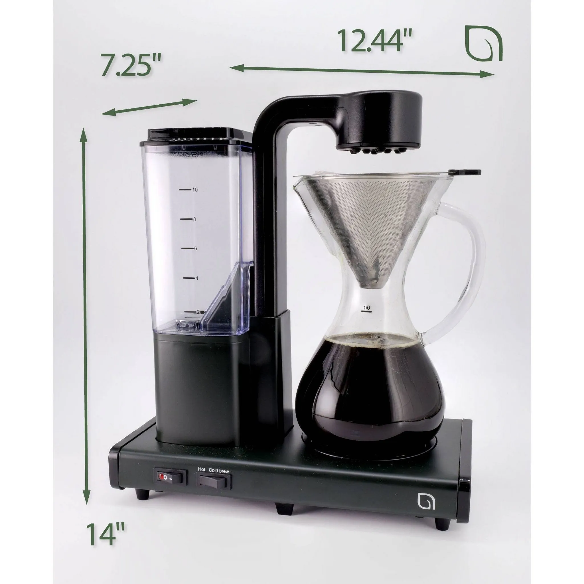 Kitchen Pour Over Coffee Maker Black - Image 4