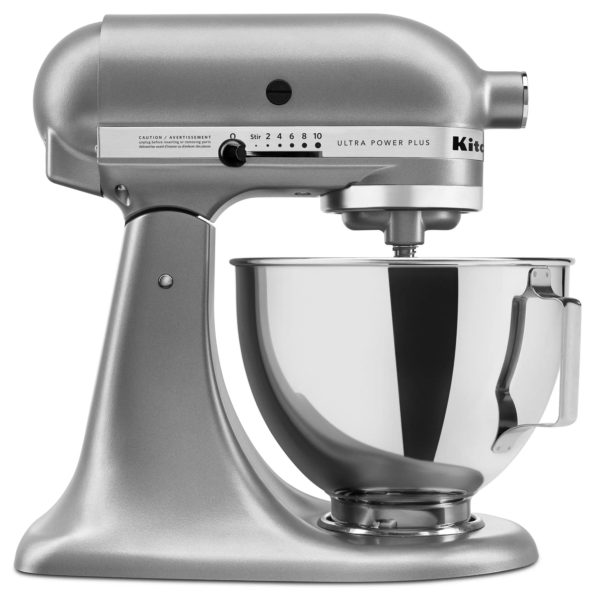KitchenAid 4.5qt. Ultra Power Plus Tilt-Head Stand Mixer- Light Silver