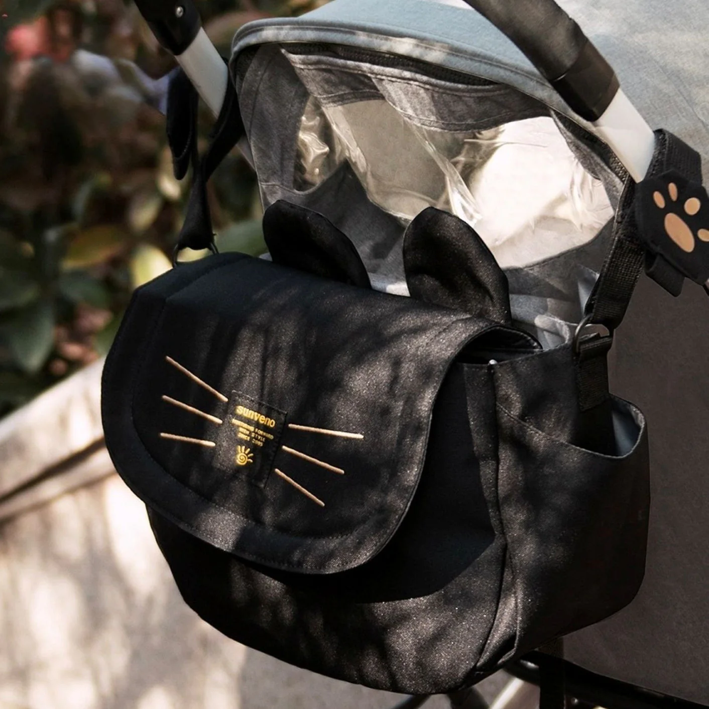 Kitty Paws Stroller Organizer - Image 5