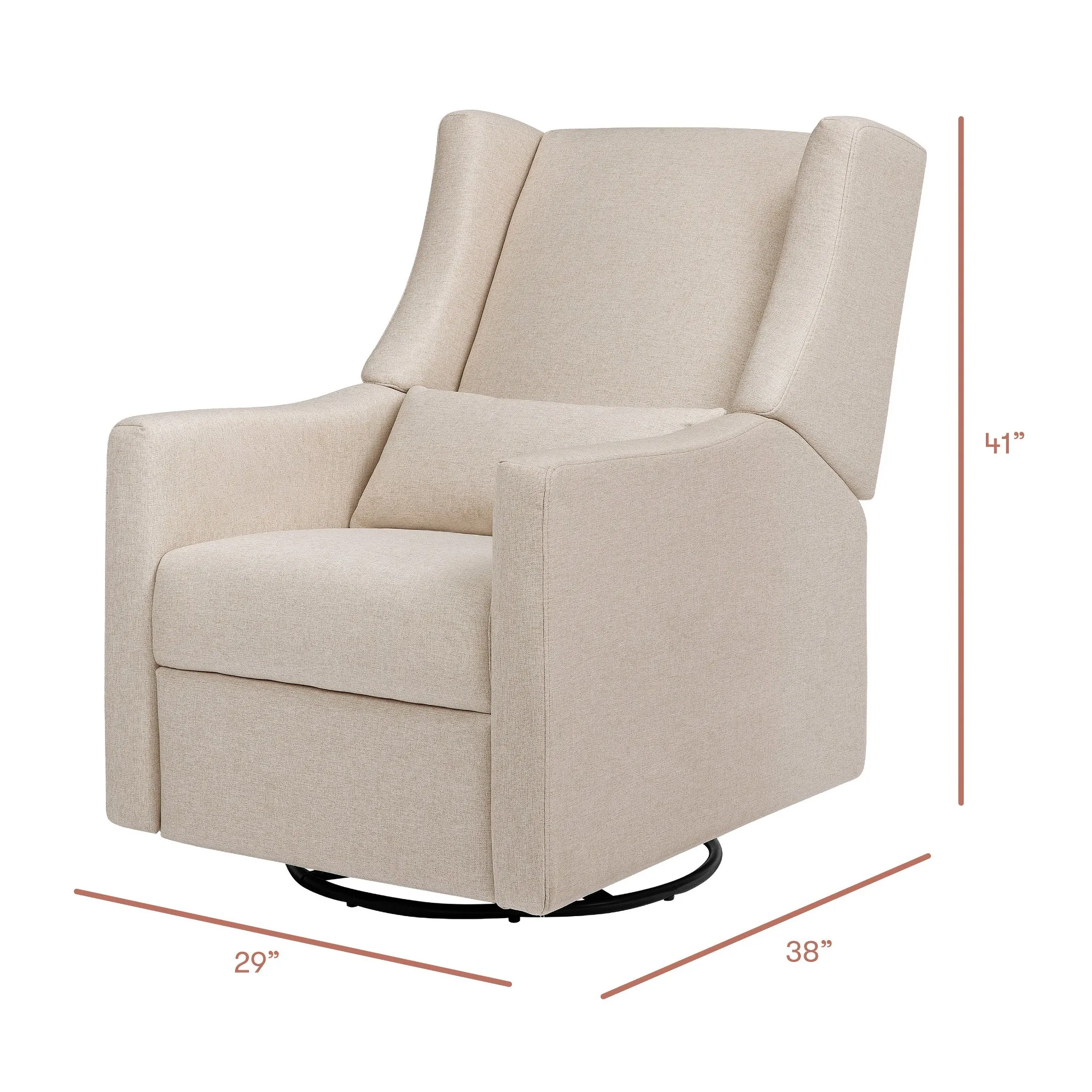 Kiwi Recliner and Swivel Glider - Performance Beach Eco-Weave - Image 4