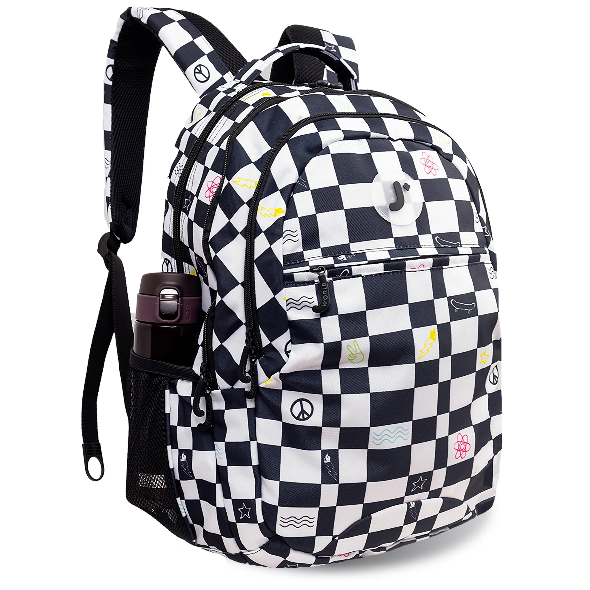 Laptop Backpack - Icon Checkers - Image 2